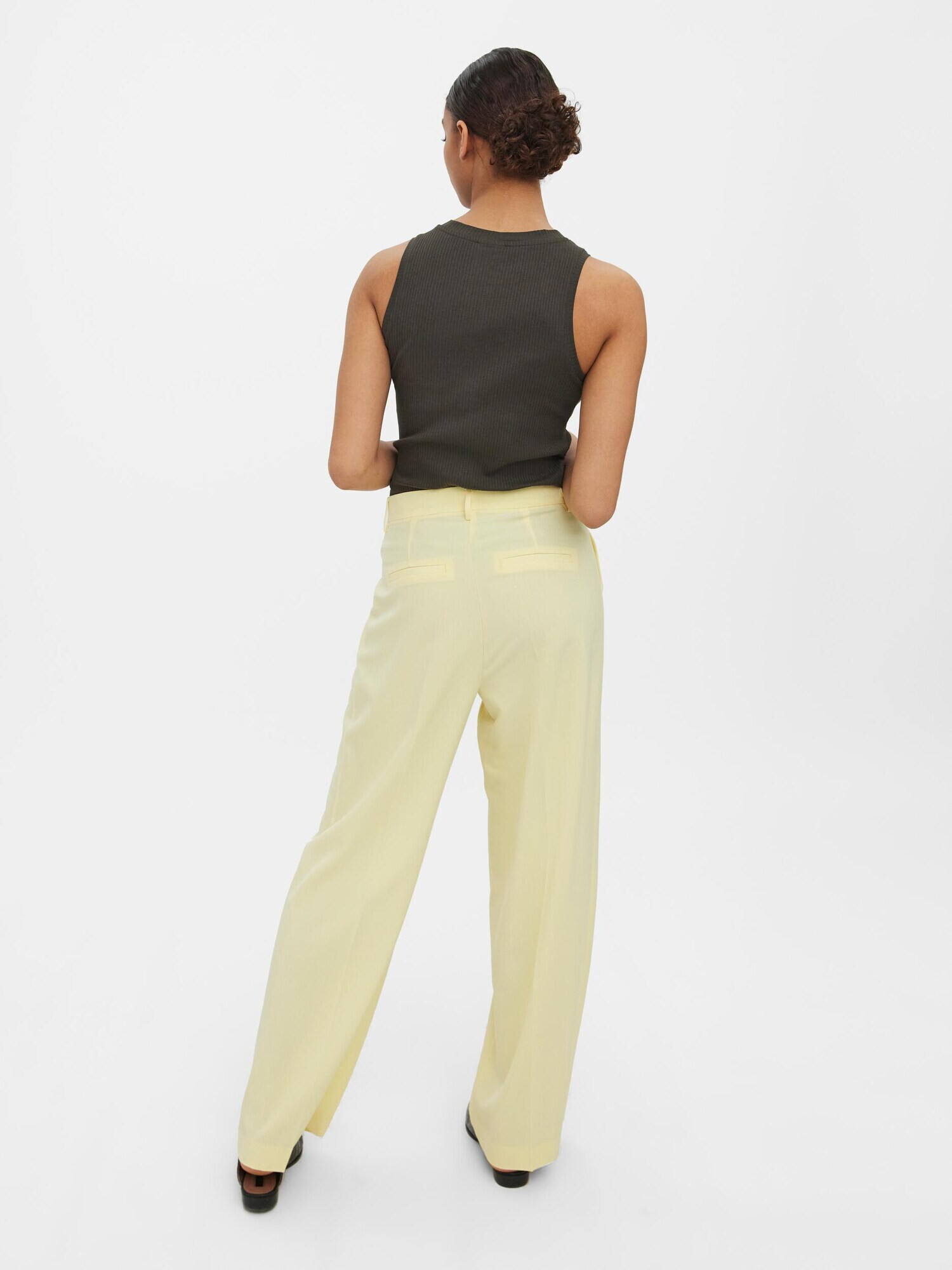 VERO MODA Pantaloni 'Troian' galben deschis - Pled.ro