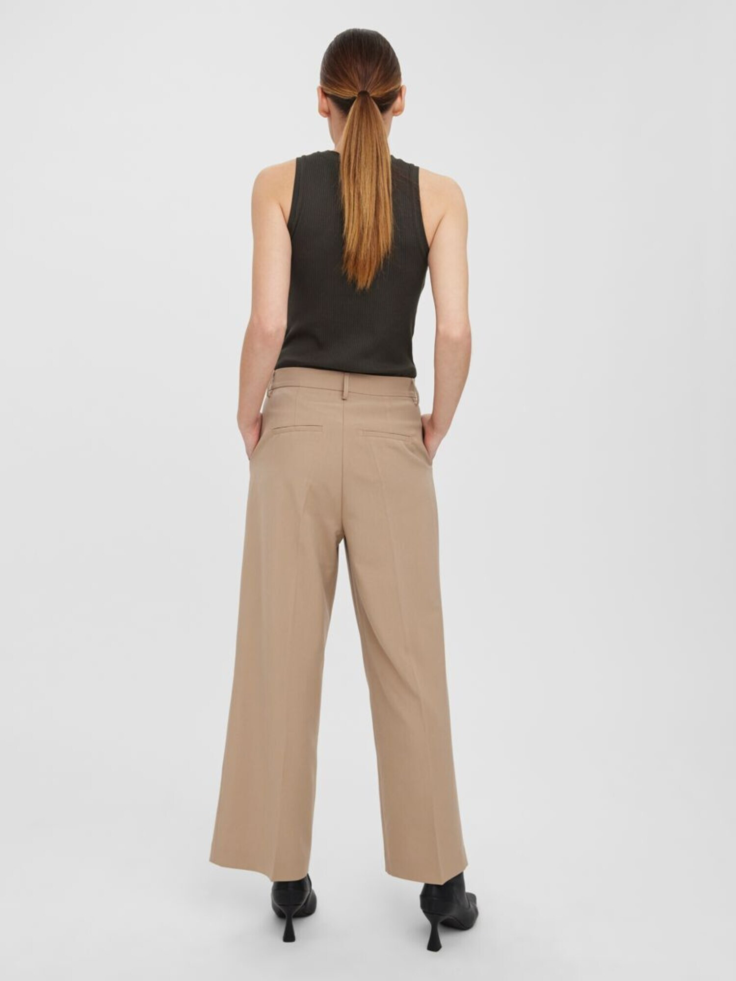 VERO MODA Pantaloni 'Troin' maro deschis - Pled.ro