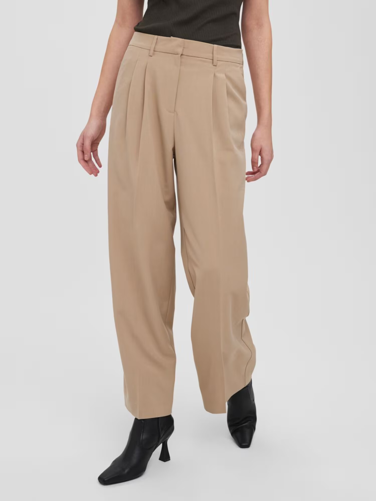 VERO MODA Pantaloni 'Troin' maro deschis - Pled.ro