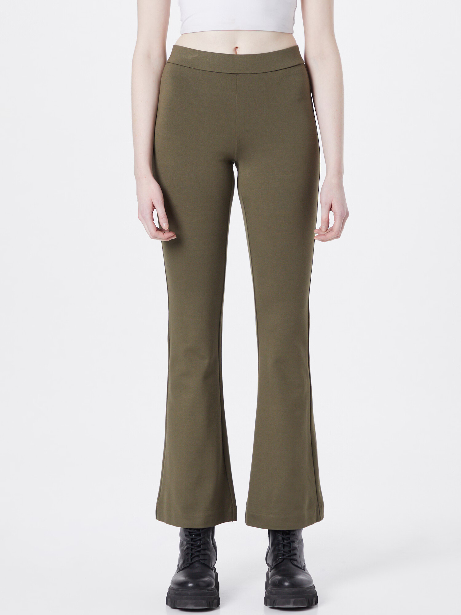 VERO MODA Pantaloni verde - Pled.ro