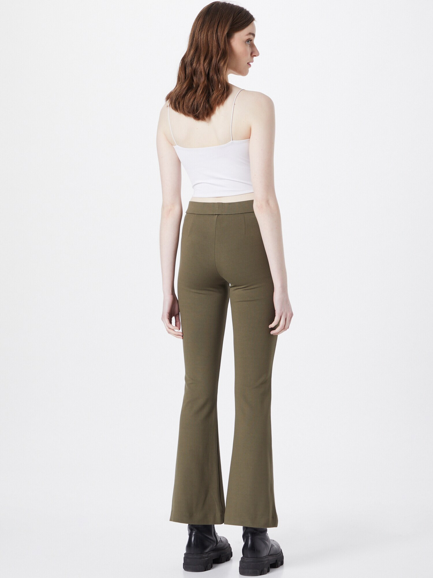 VERO MODA Pantaloni verde - Pled.ro