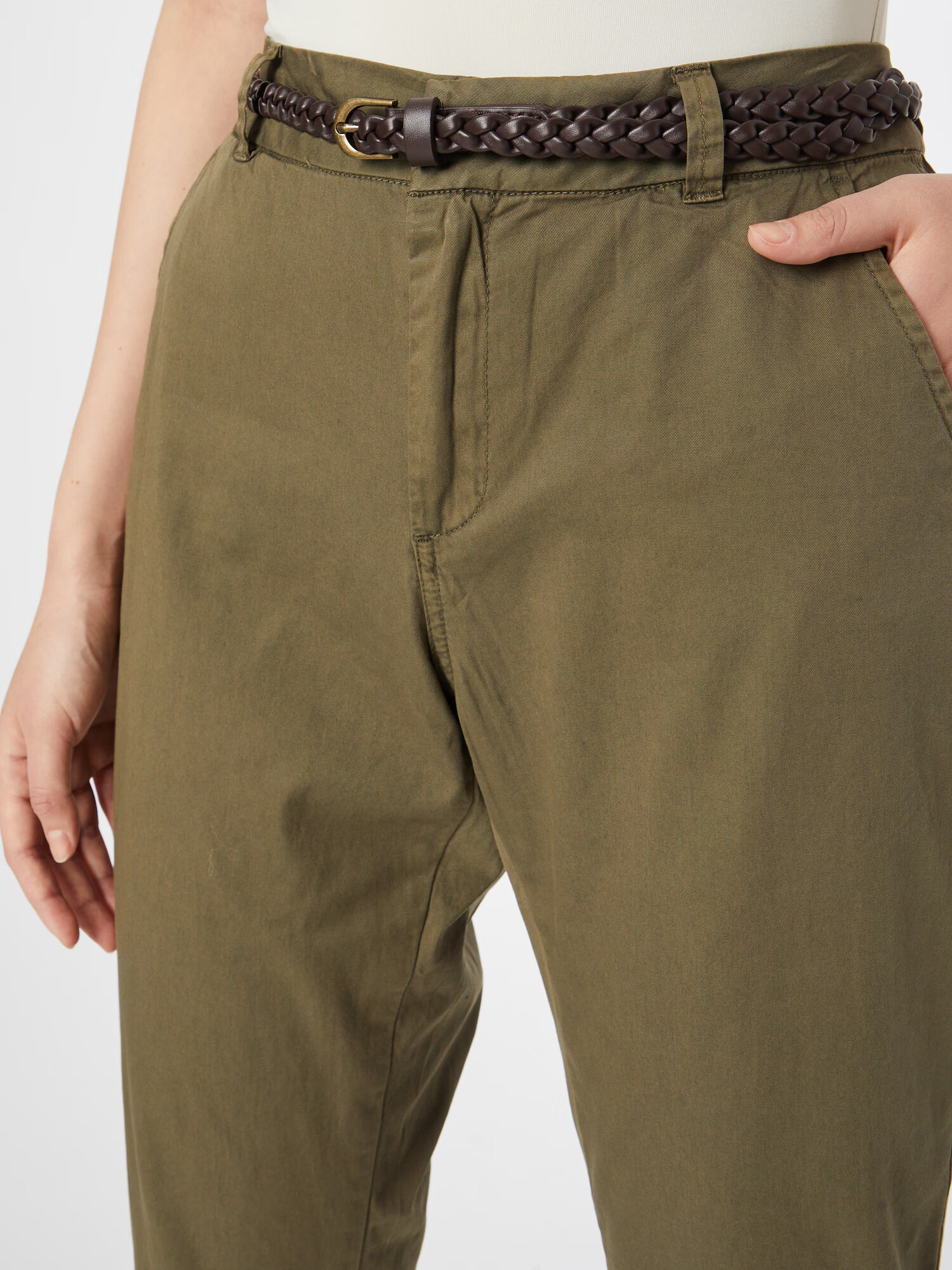 VERO MODA Pantaloni verde - Pled.ro