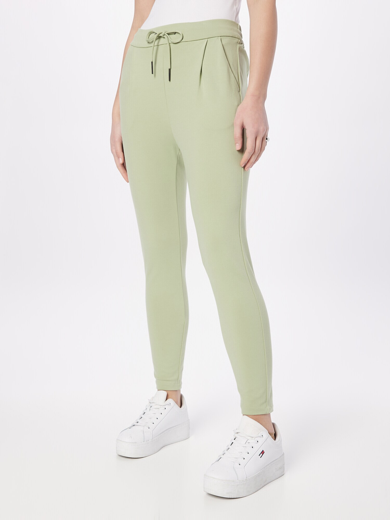 VERO MODA Pantaloni verde pastel - Pled.ro