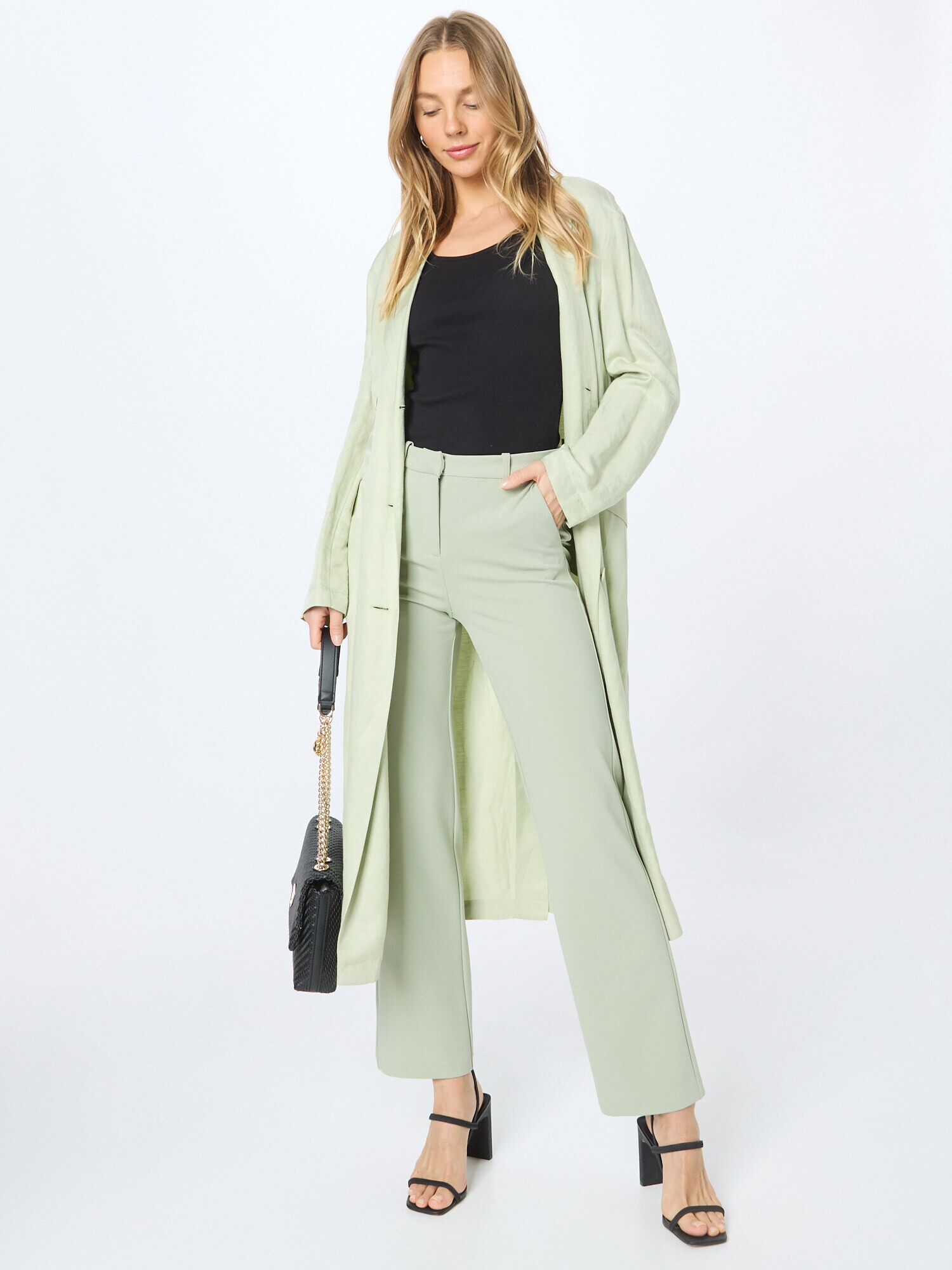 VERO MODA Pantaloni 'Zamira' oliv - Pled.ro