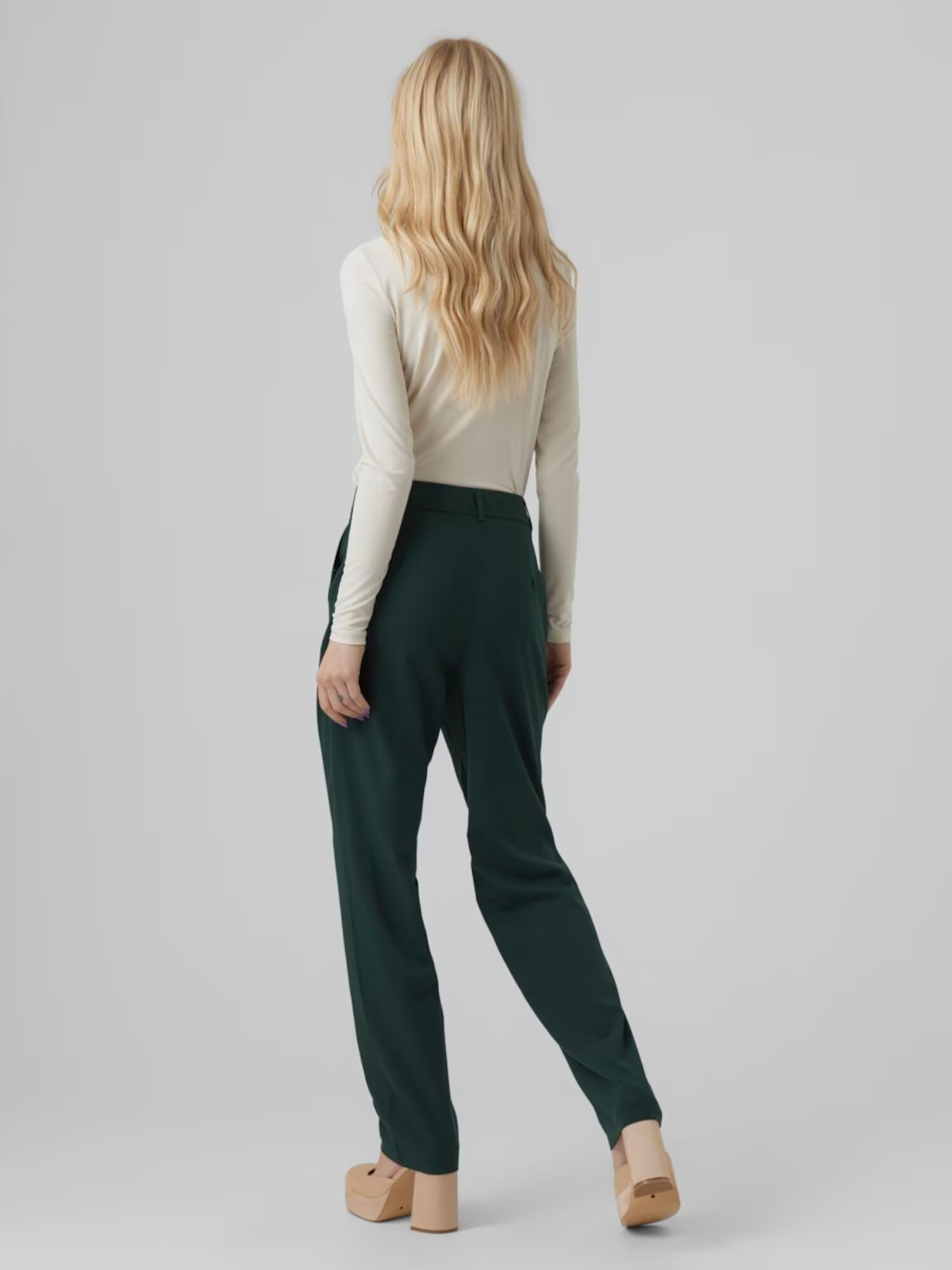 VERO MODA Pantaloni 'ZELDA' verde pin - Pled.ro