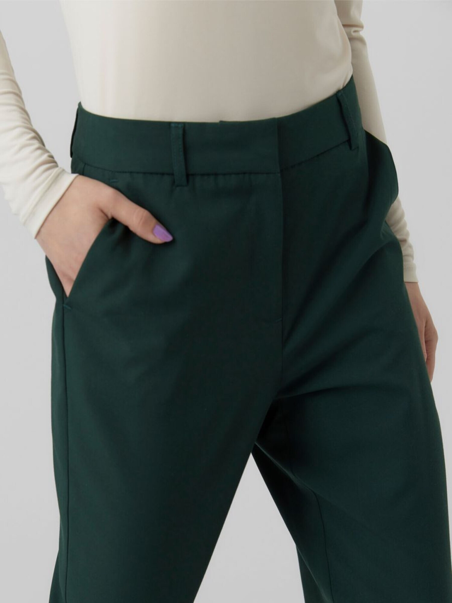 VERO MODA Pantaloni 'ZELDA' verde pin - Pled.ro