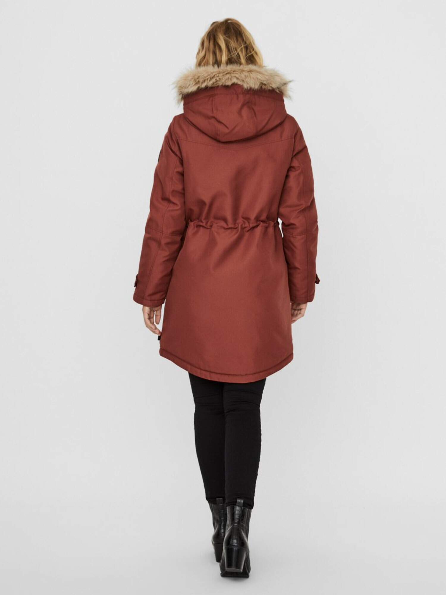 VERO MODA Parka de iarnă 'EXPEDITIONTRACK' maro ruginiu - Pled.ro