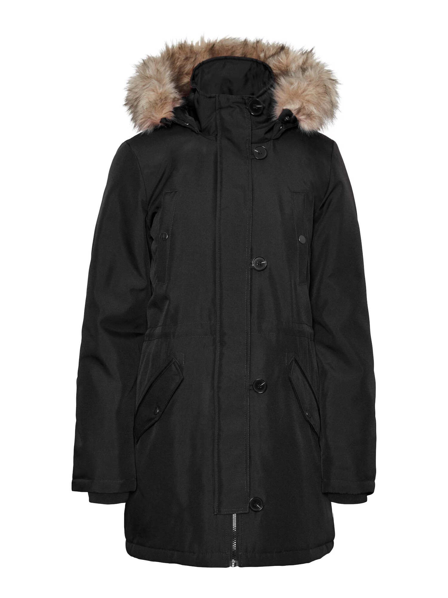 VERO MODA Parka de iarnă negru - Pled.ro