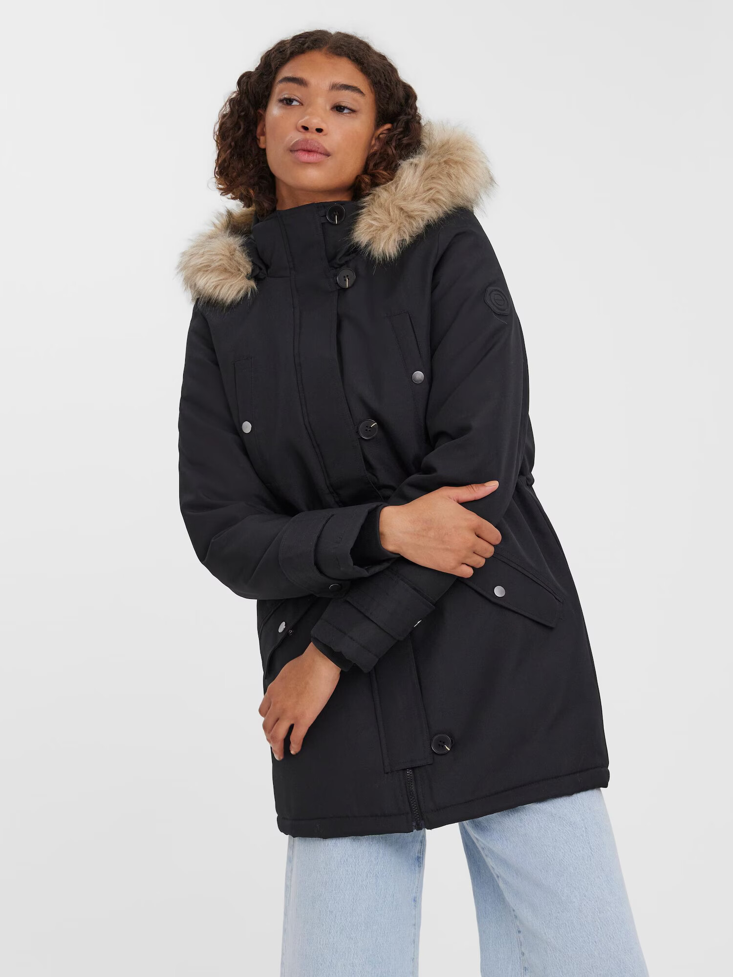 VERO MODA Parka de iarnă 'Storm' negru - Pled.ro