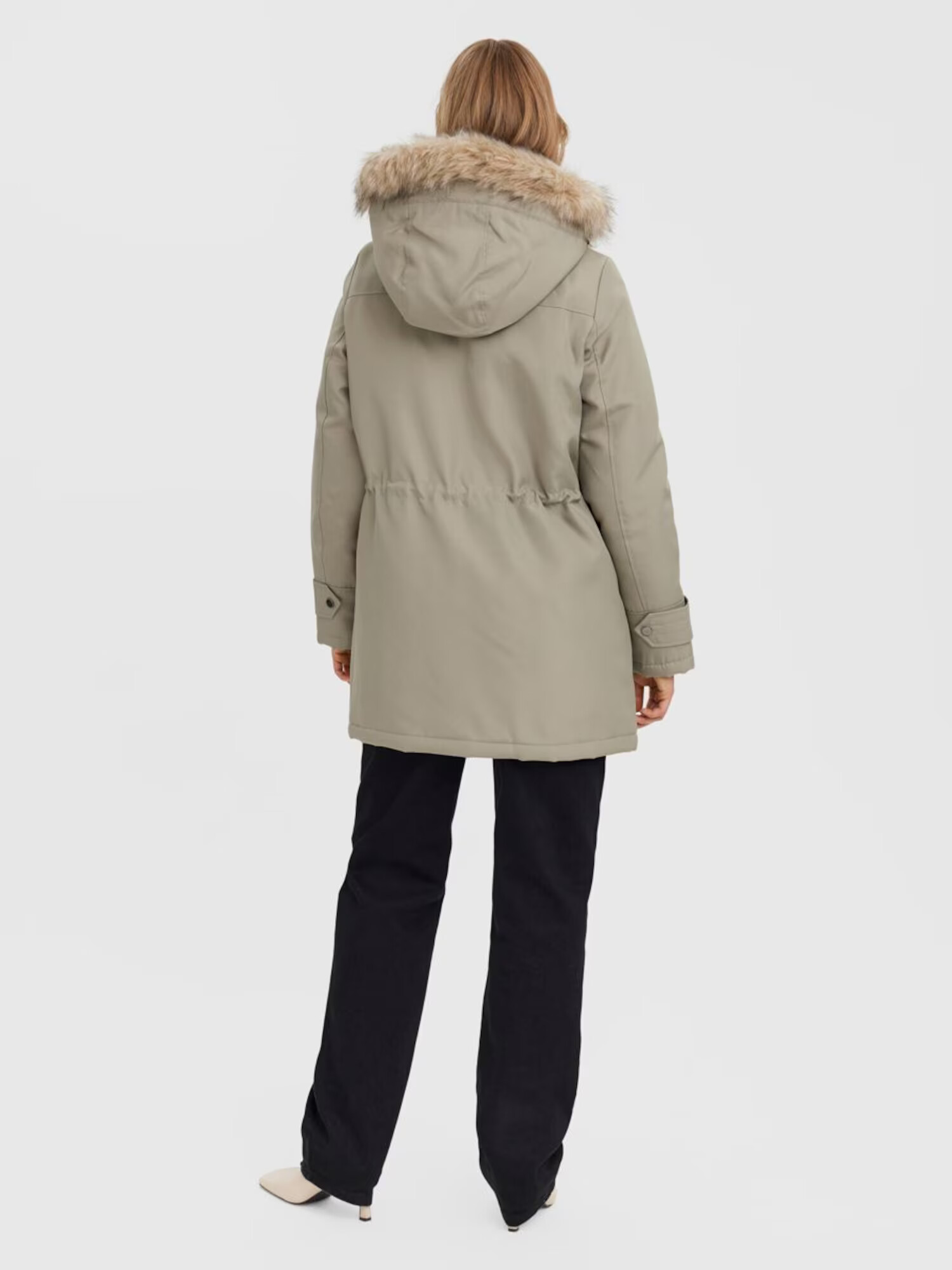 VERO MODA Parka de iarnă 'Strom' bej - Pled.ro