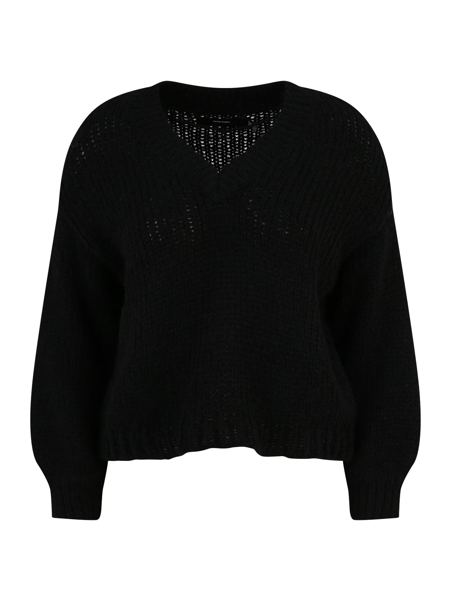 Vero Moda Petite Pulover 'Maybe' negru - Pled.ro