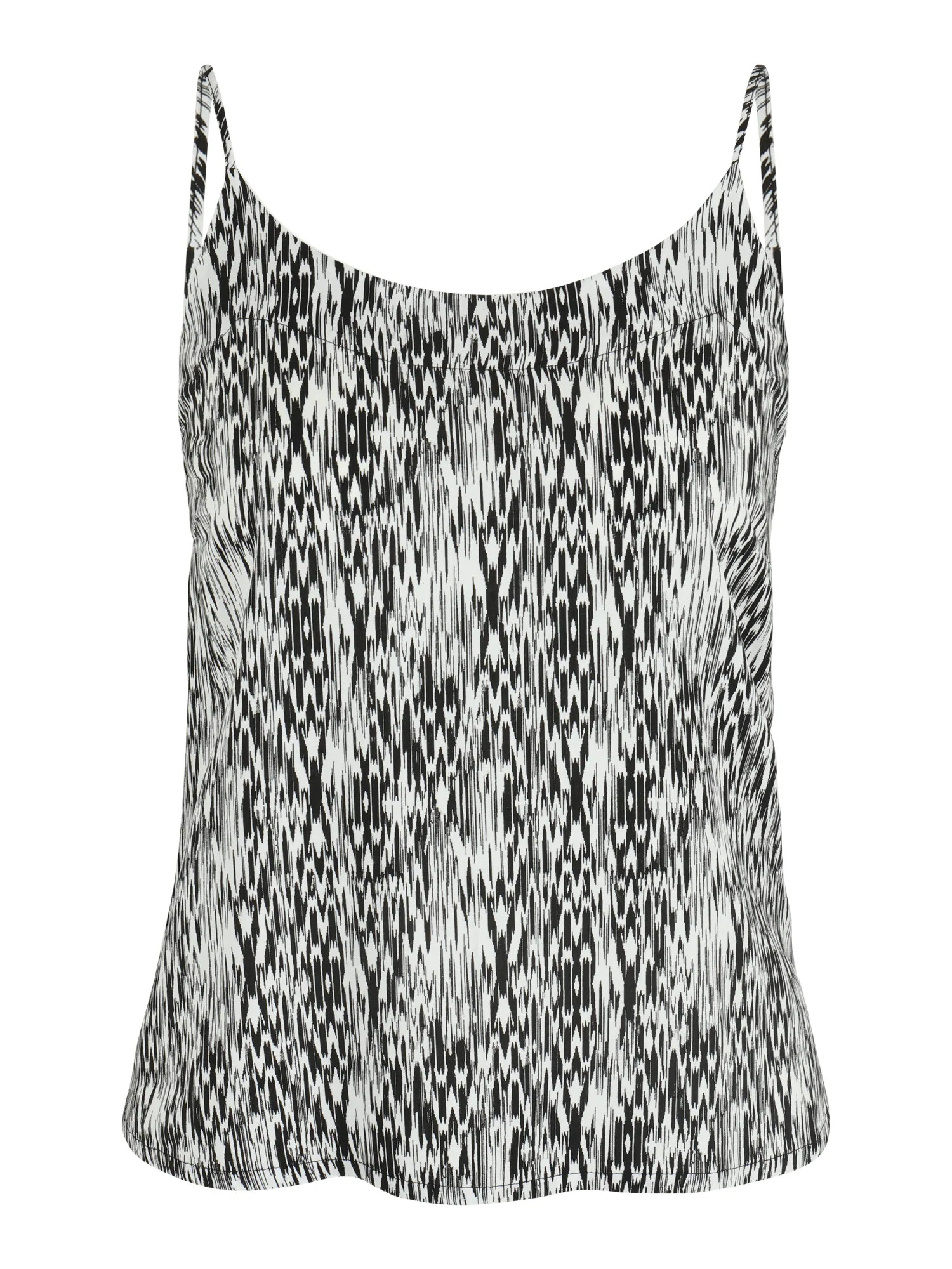 Vero Moda Petite Top 'EASY' negru / alb - Pled.ro