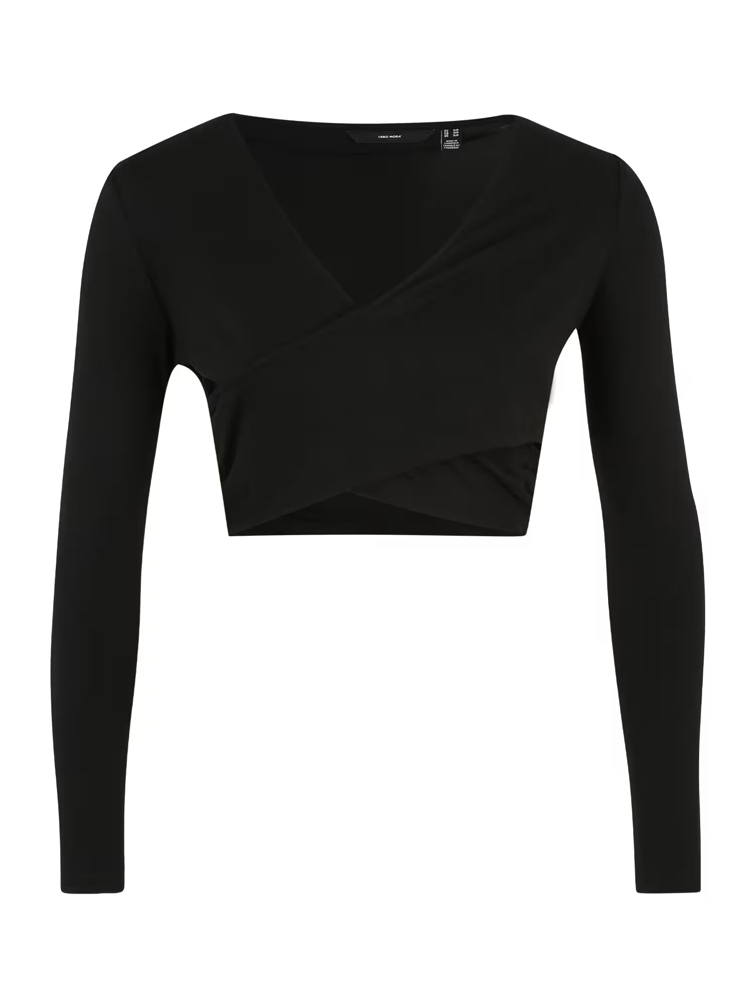 Vero Moda Petite Tricou 'INA' negru - Pled.ro