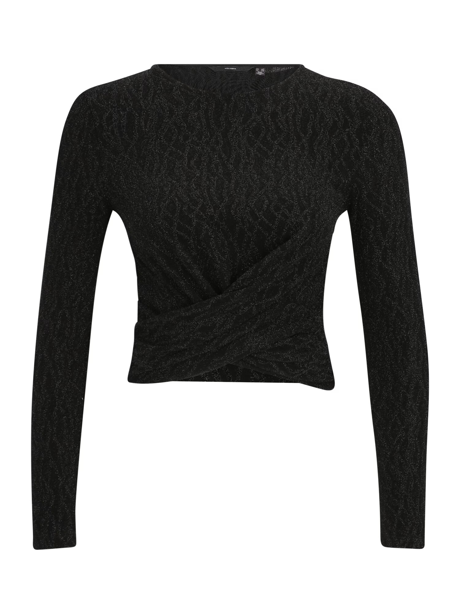 Vero Moda Petite Tricou 'KANZ' negru / negru amestecat - Pled.ro