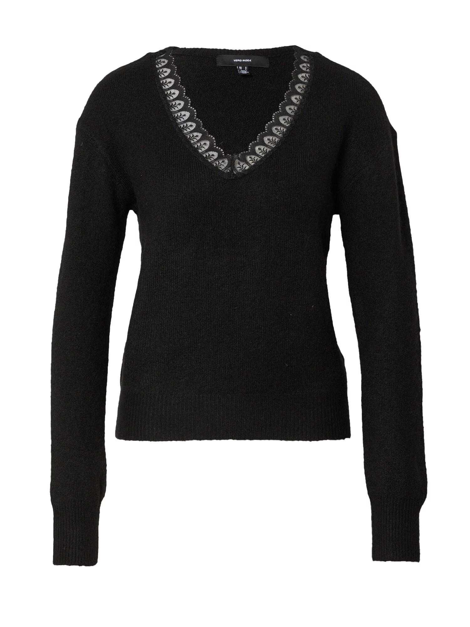 VERO MODA Pulover 'ADELE' negru - Pled.ro