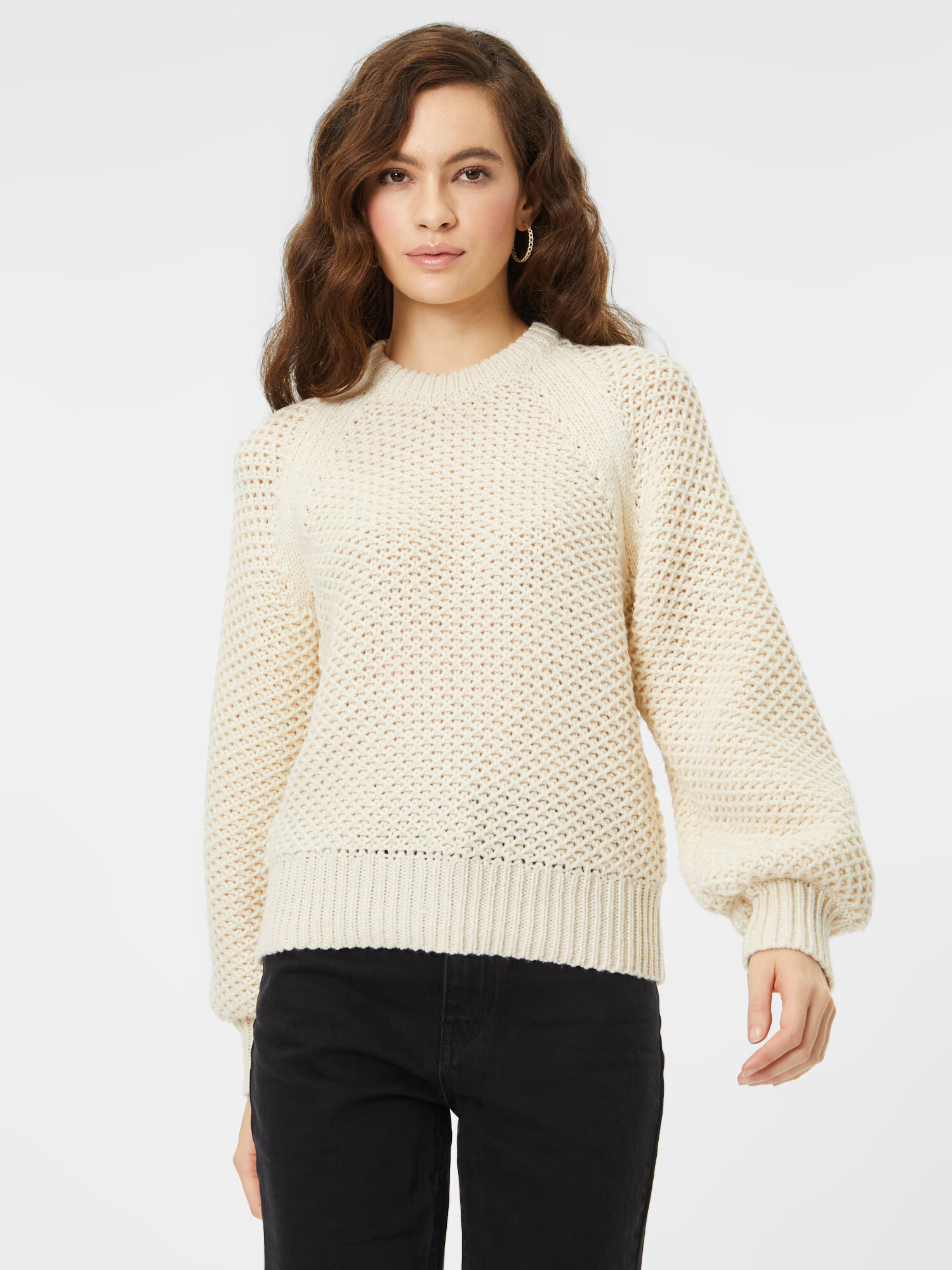 VERO MODA Pulover bej deschis - Pled.ro