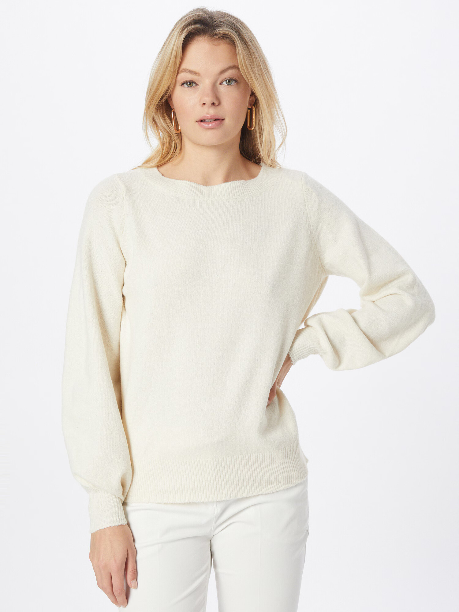 VERO MODA Pulover 'BRILLIANT' bej - Pled.ro