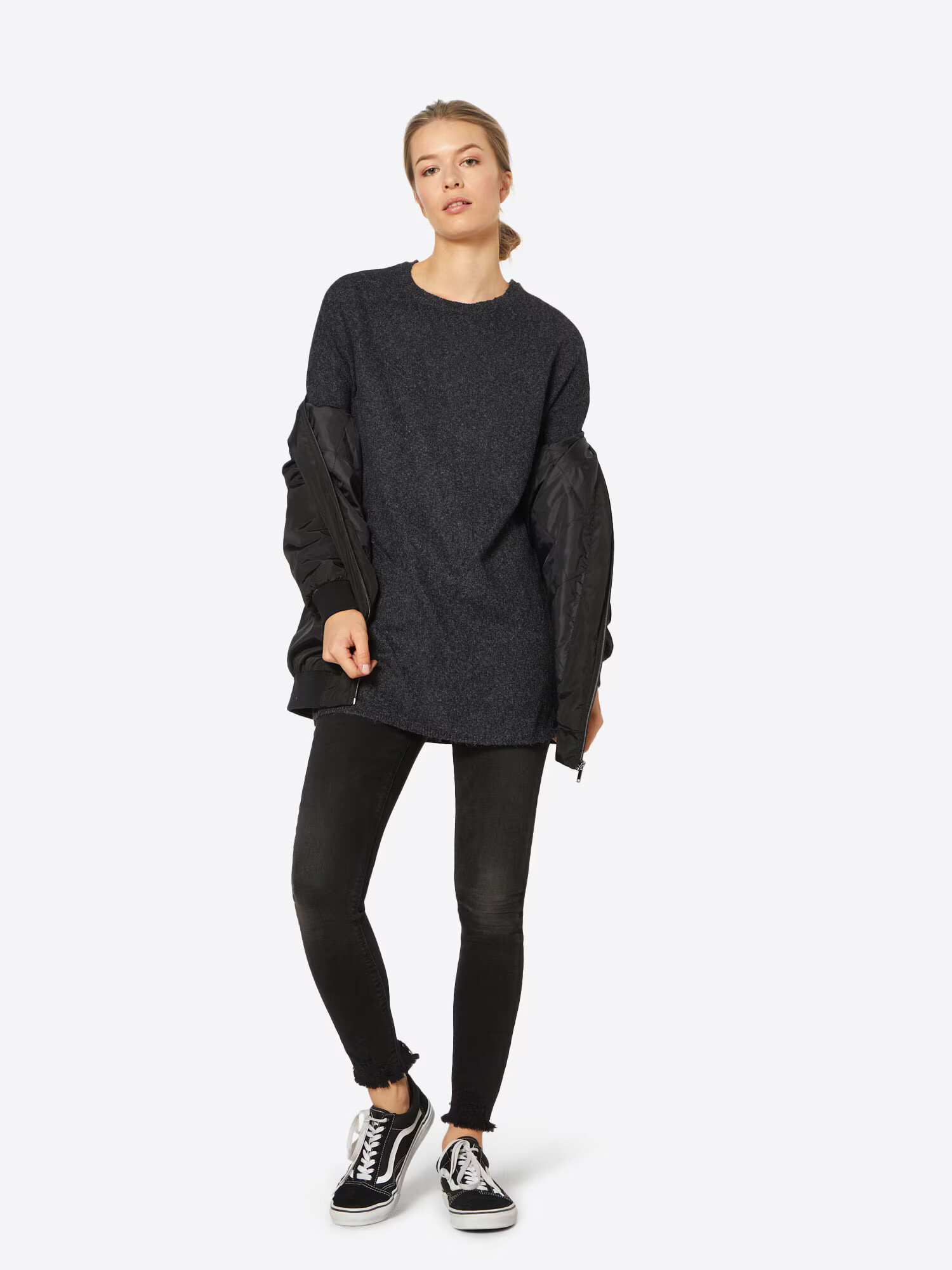 VERO MODA Pulover 'BRILLIANT' negru - Pled.ro