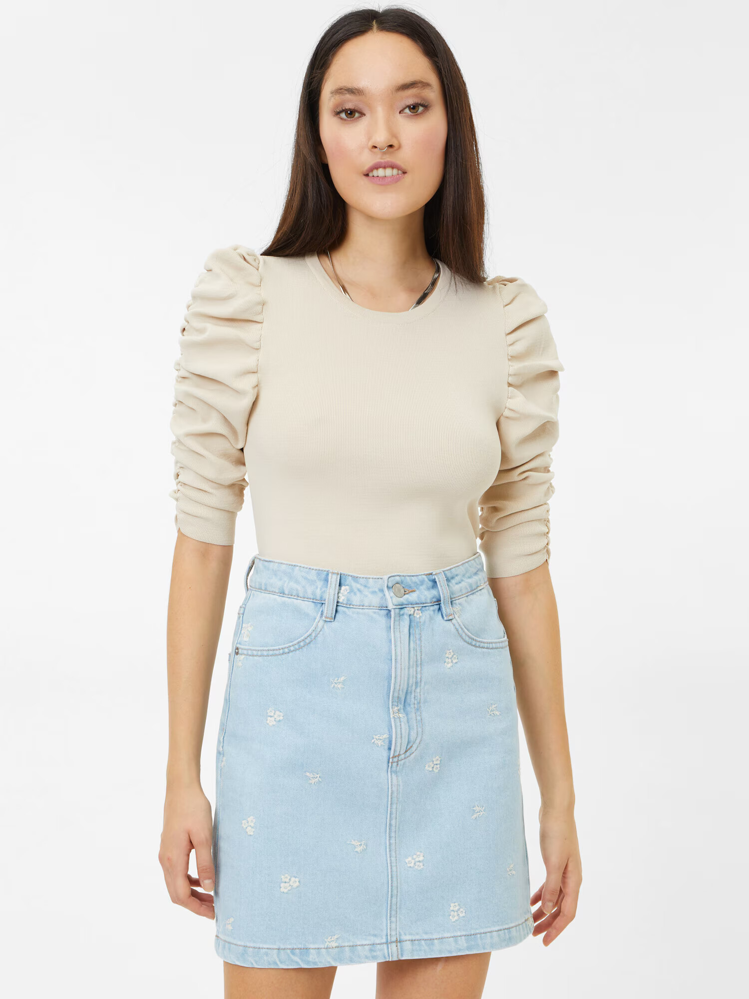 VERO MODA Pulover 'CALLIE' bej - Pled.ro