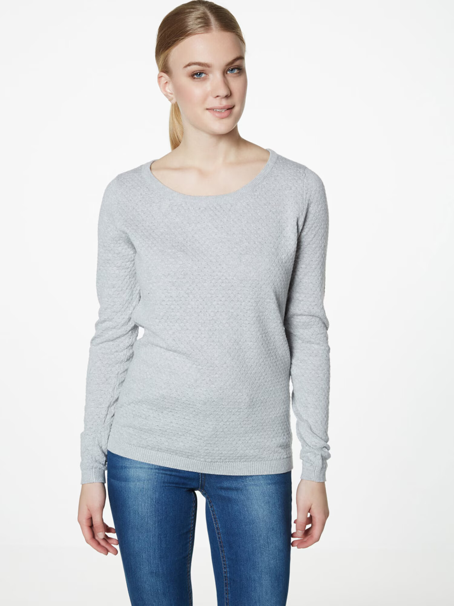 VERO MODA Pulover 'Care' gri deschis - Pled.ro