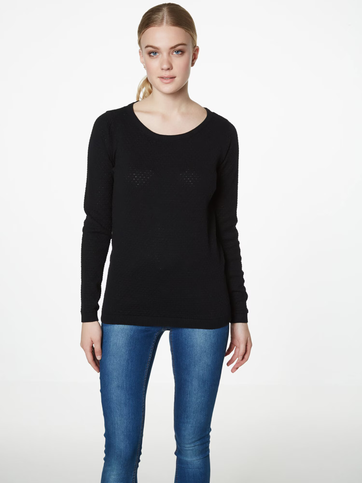 VERO MODA Pulover 'Care' negru - Pled.ro