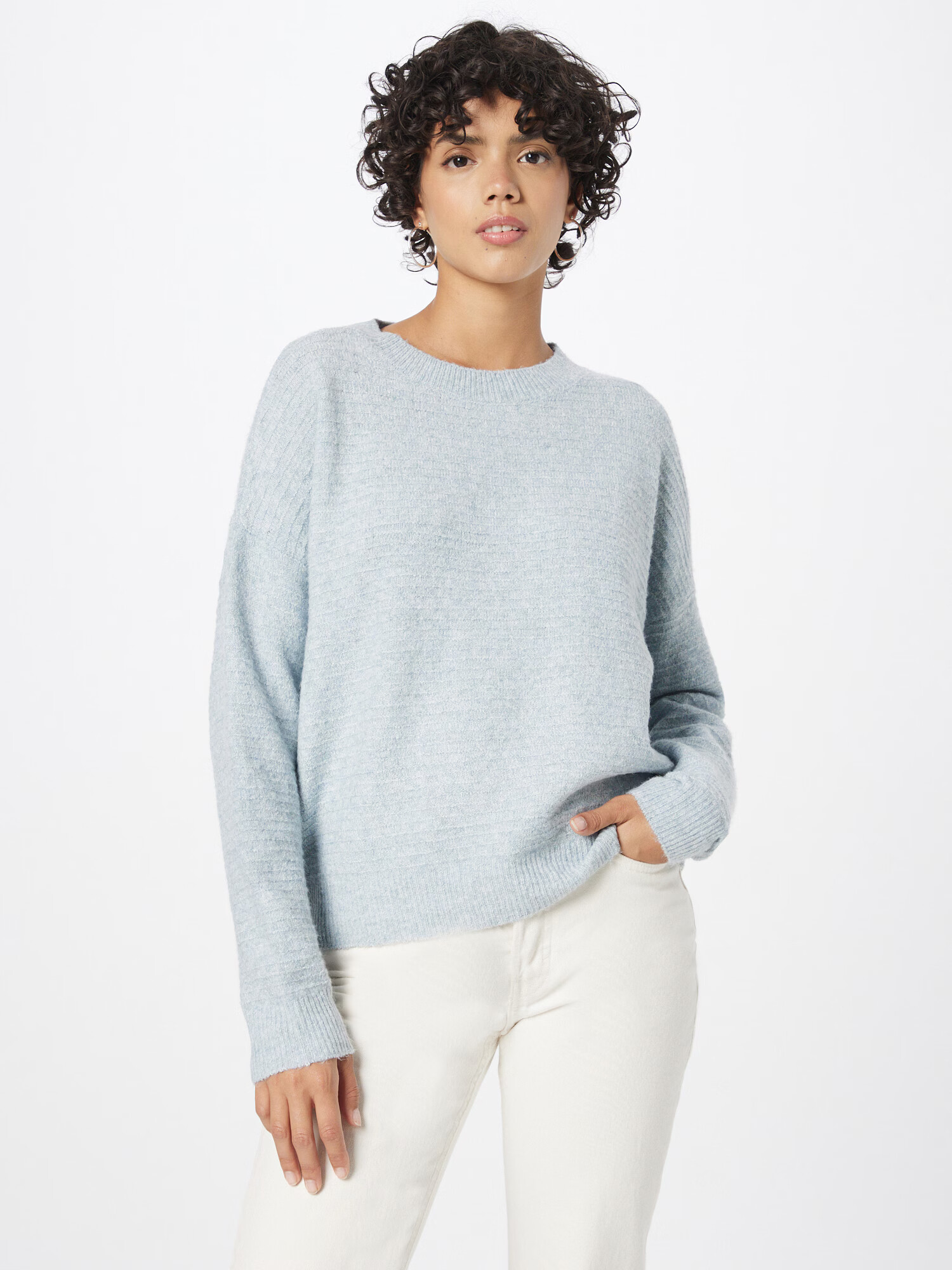 VERO MODA Pulover 'DOFFY' albastru pastel - Pled.ro