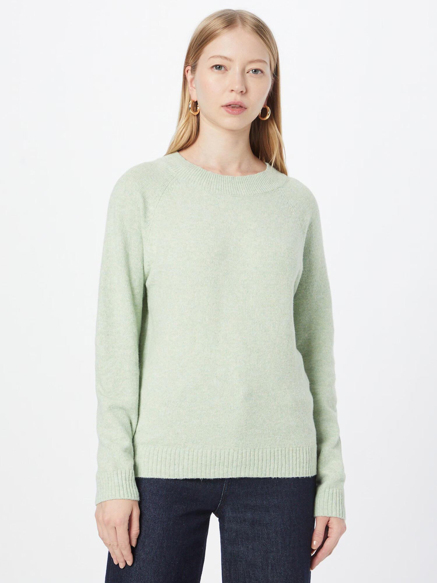 VERO MODA Pulover 'Doffy' verde pastel - Pled.ro