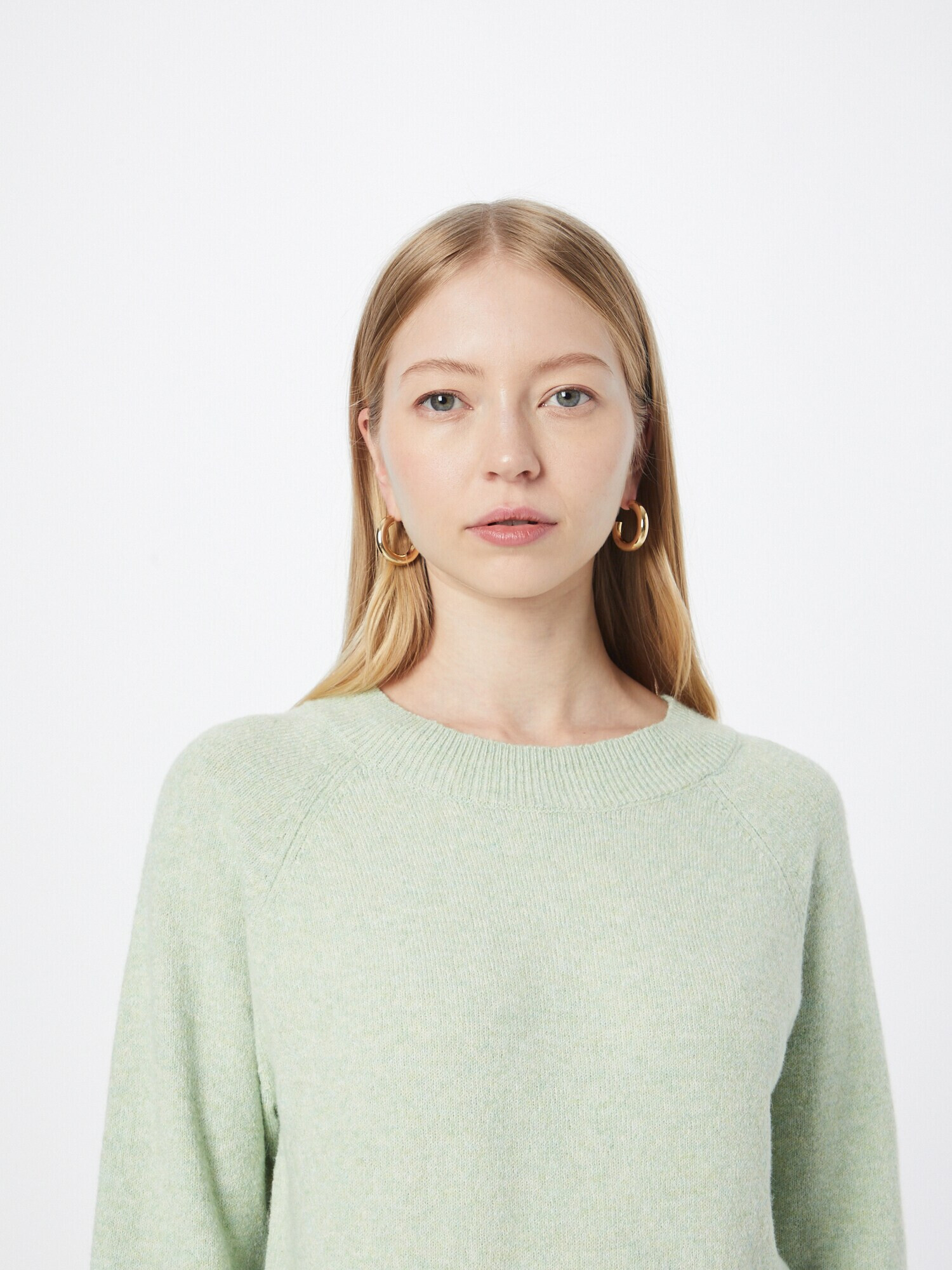 VERO MODA Pulover 'Doffy' verde pastel - Pled.ro