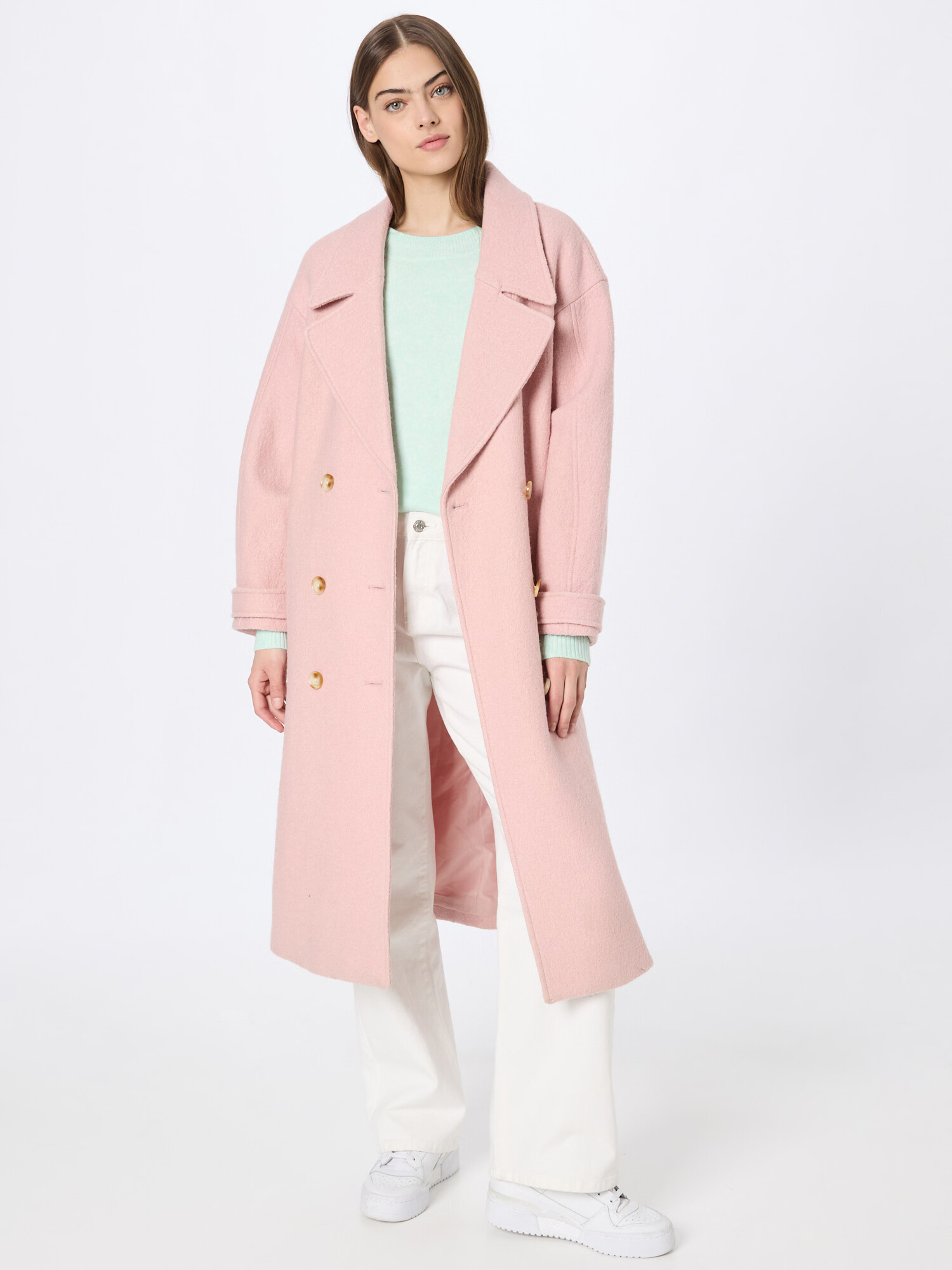 VERO MODA Pulover 'DOFFY' verde pastel - Pled.ro