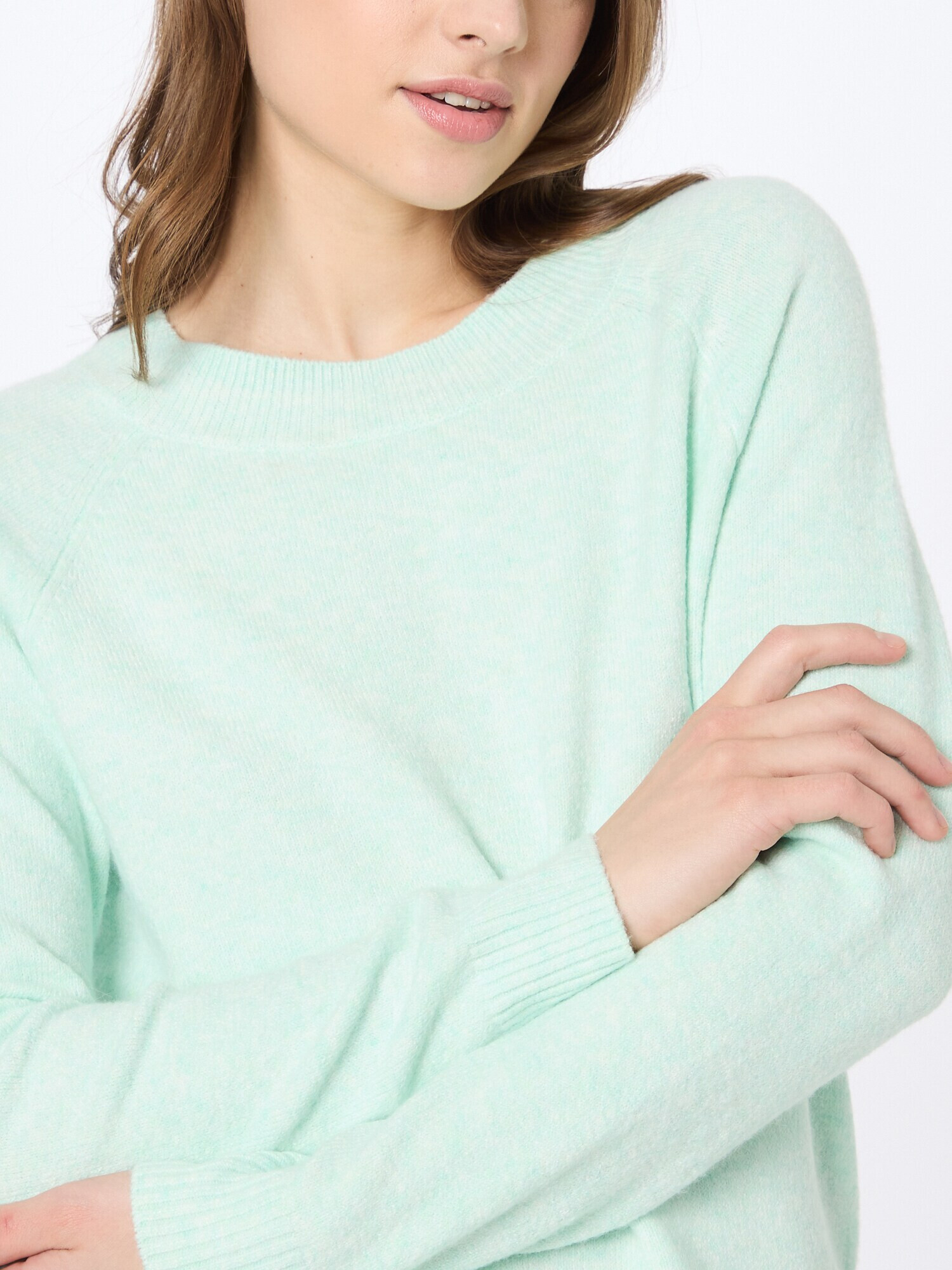 VERO MODA Pulover 'DOFFY' verde pastel - Pled.ro