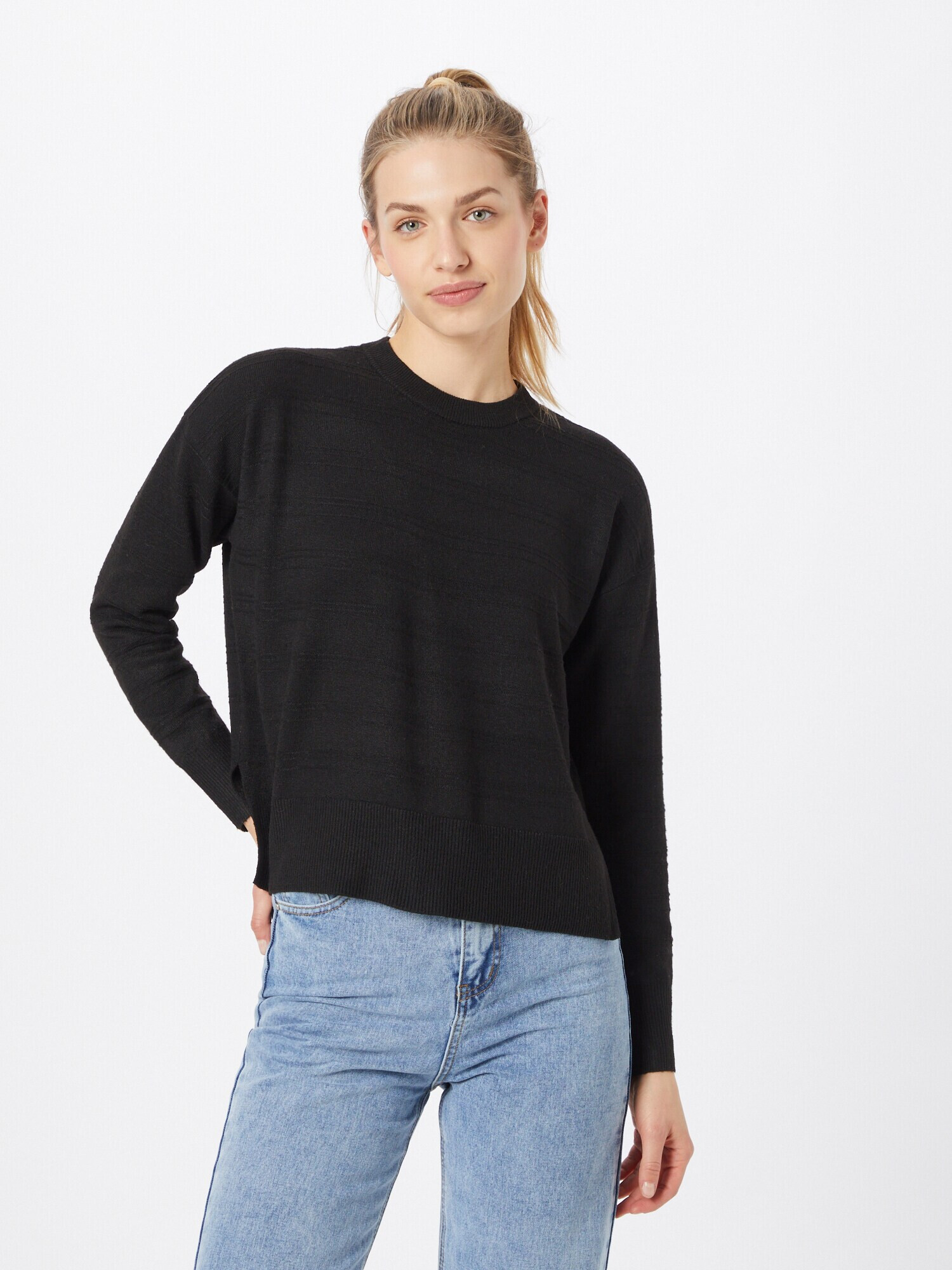 VERO MODA Pulover 'DOLLY' negru - Pled.ro