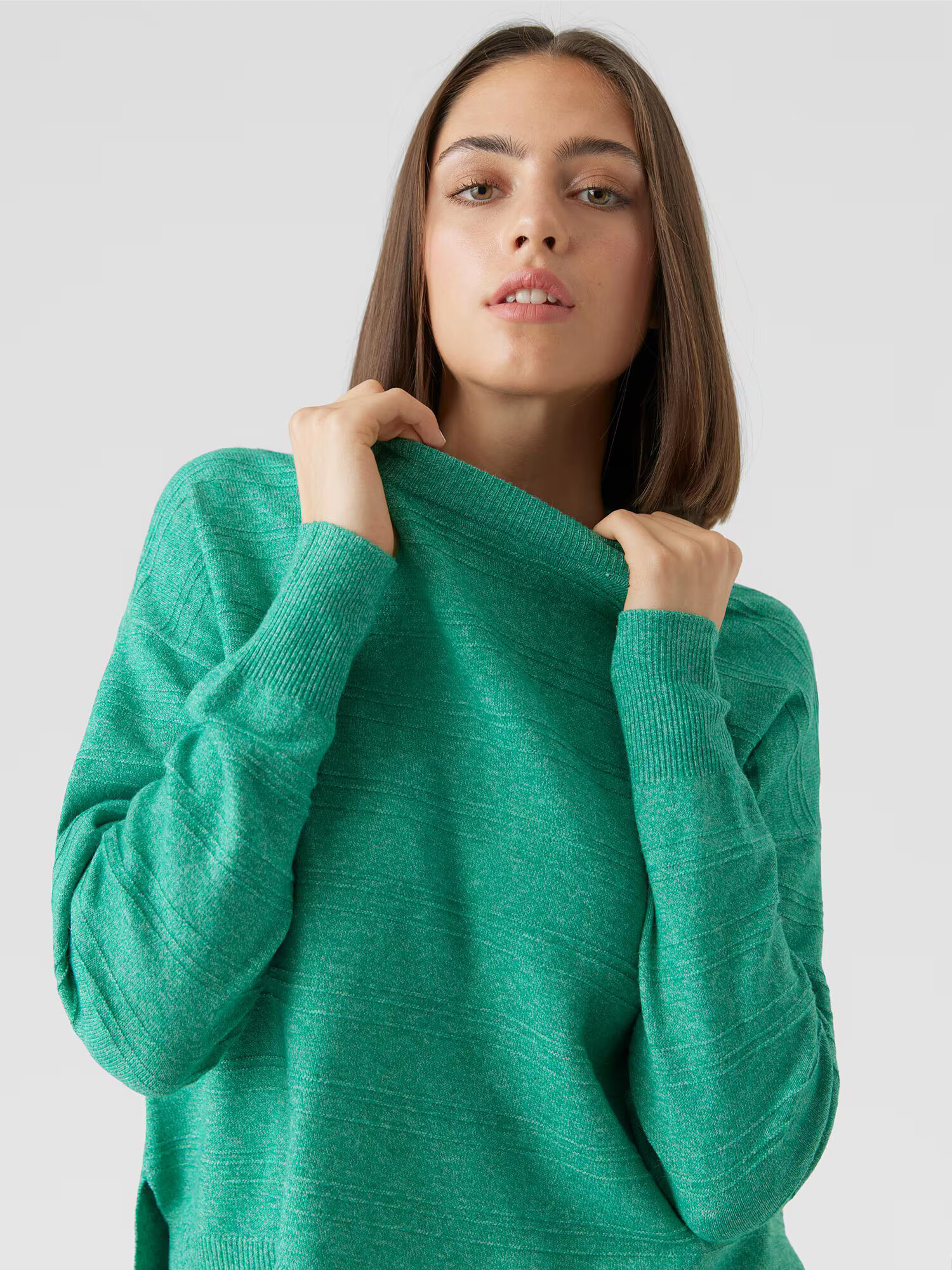 VERO MODA Pulover 'DOLLY' verde - Pled.ro