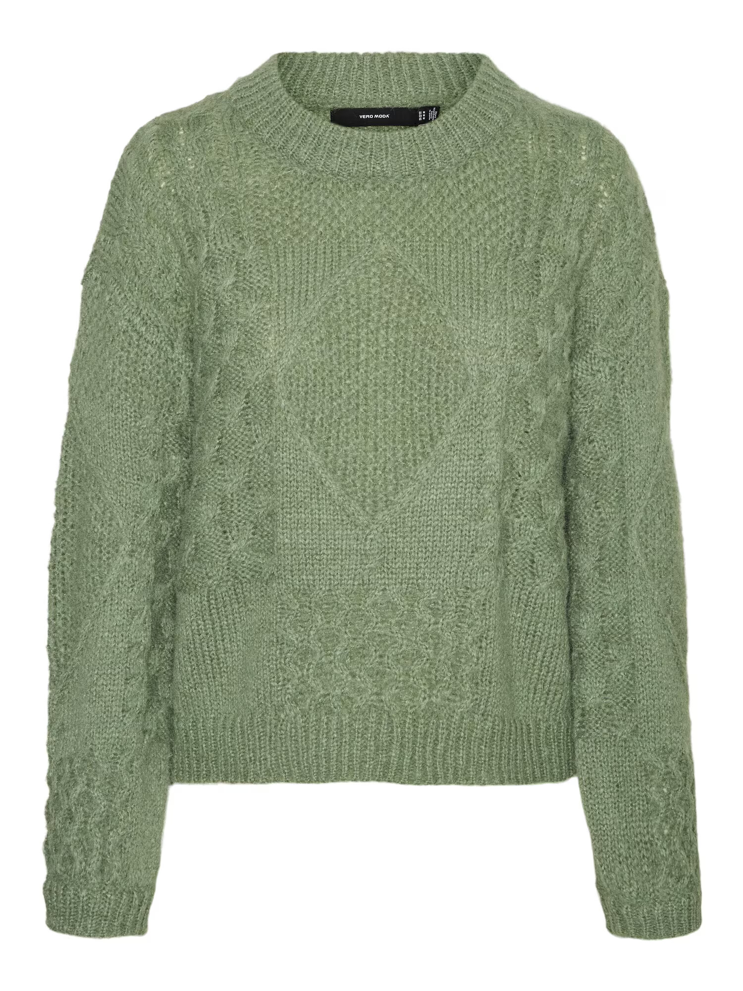 VERO MODA Pulover 'Gabriela' verde - Pled.ro