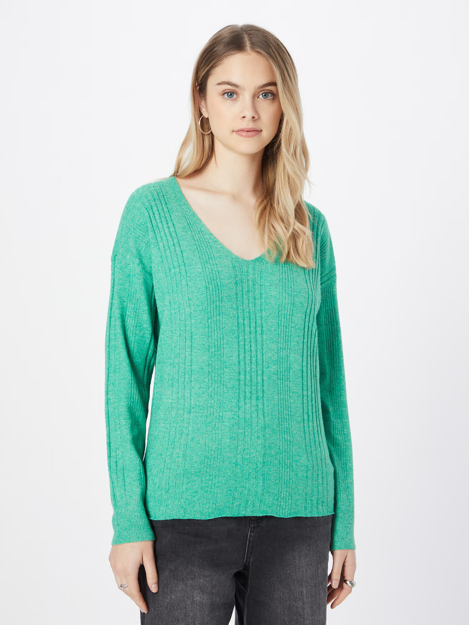 VERO MODA Pulover 'INNIE' verde mentă - Pled.ro