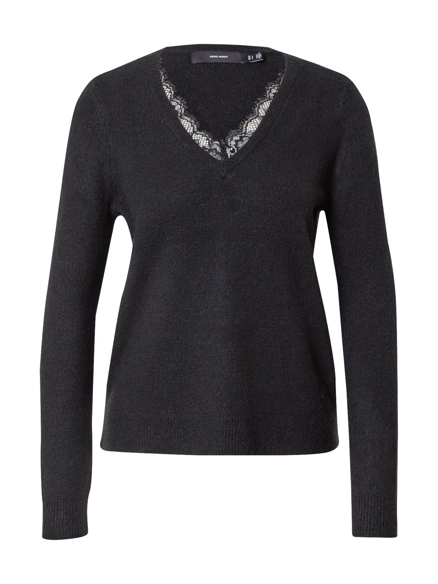 VERO MODA Pulover 'IVA' negru - Pled.ro