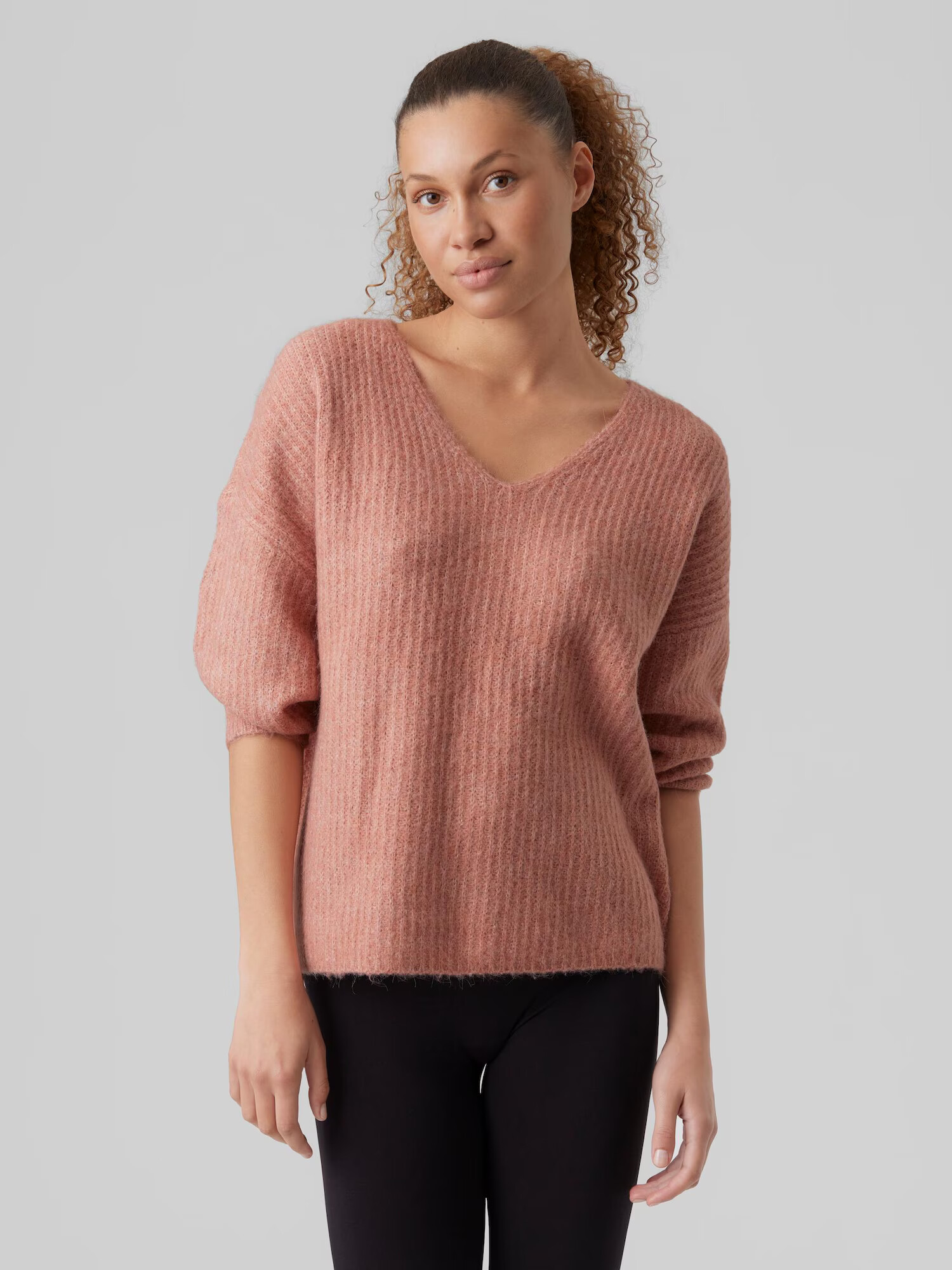 VERO MODA Pulover 'Julie' rosé - Pled.ro