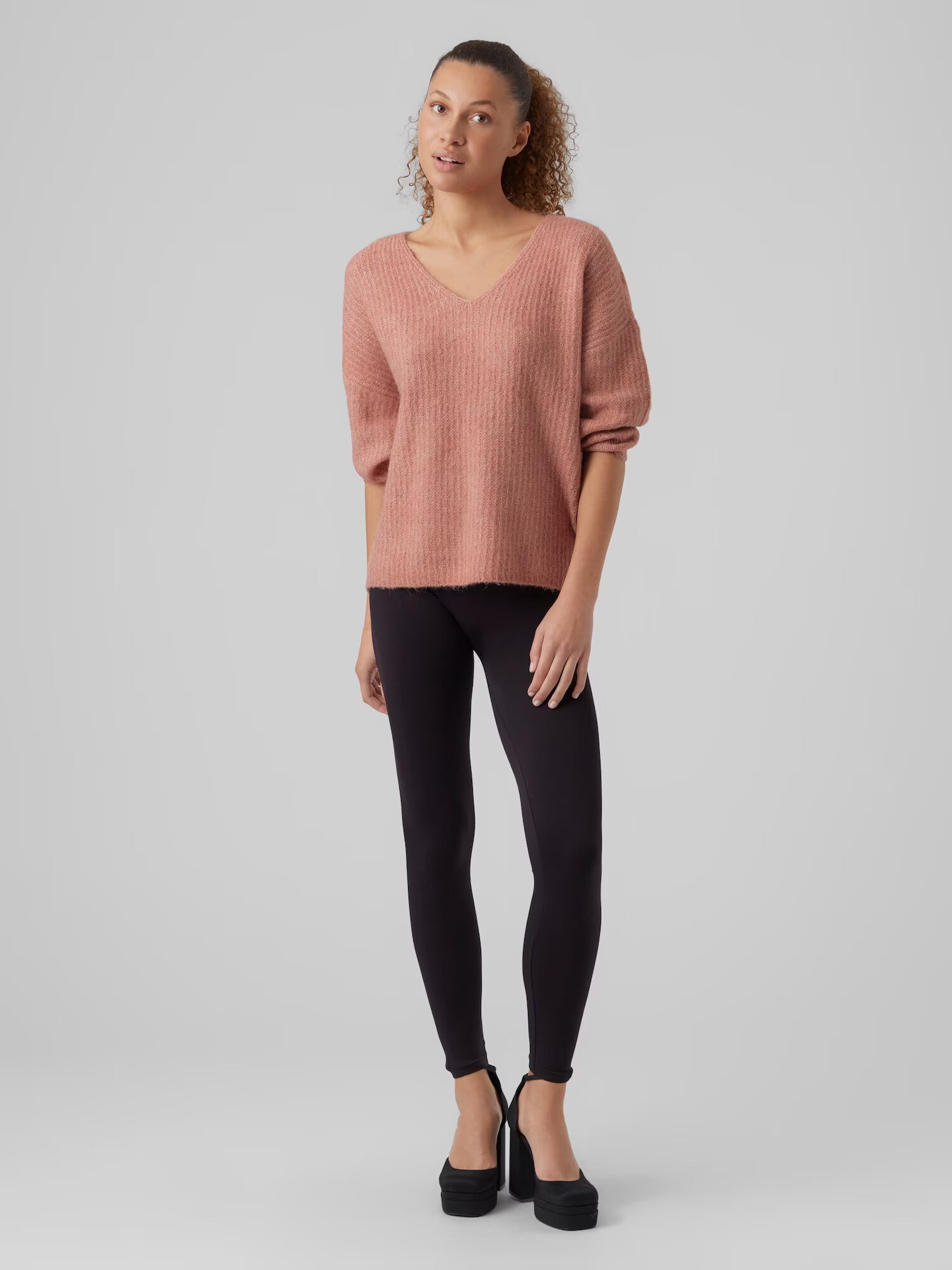 VERO MODA Pulover 'Julie' rosé - Pled.ro