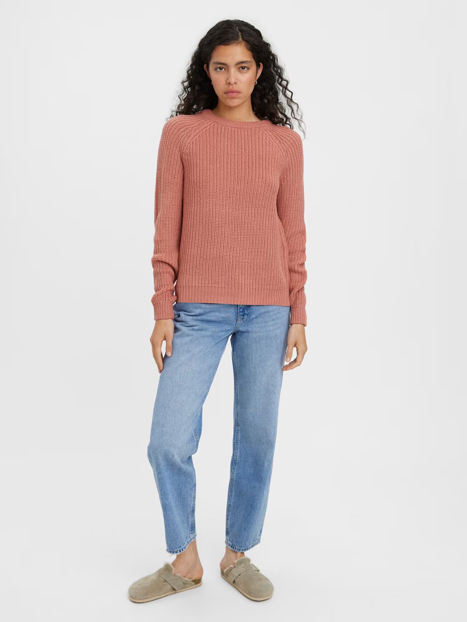 VERO MODA Pulover 'LEA' rosé - Pled.ro