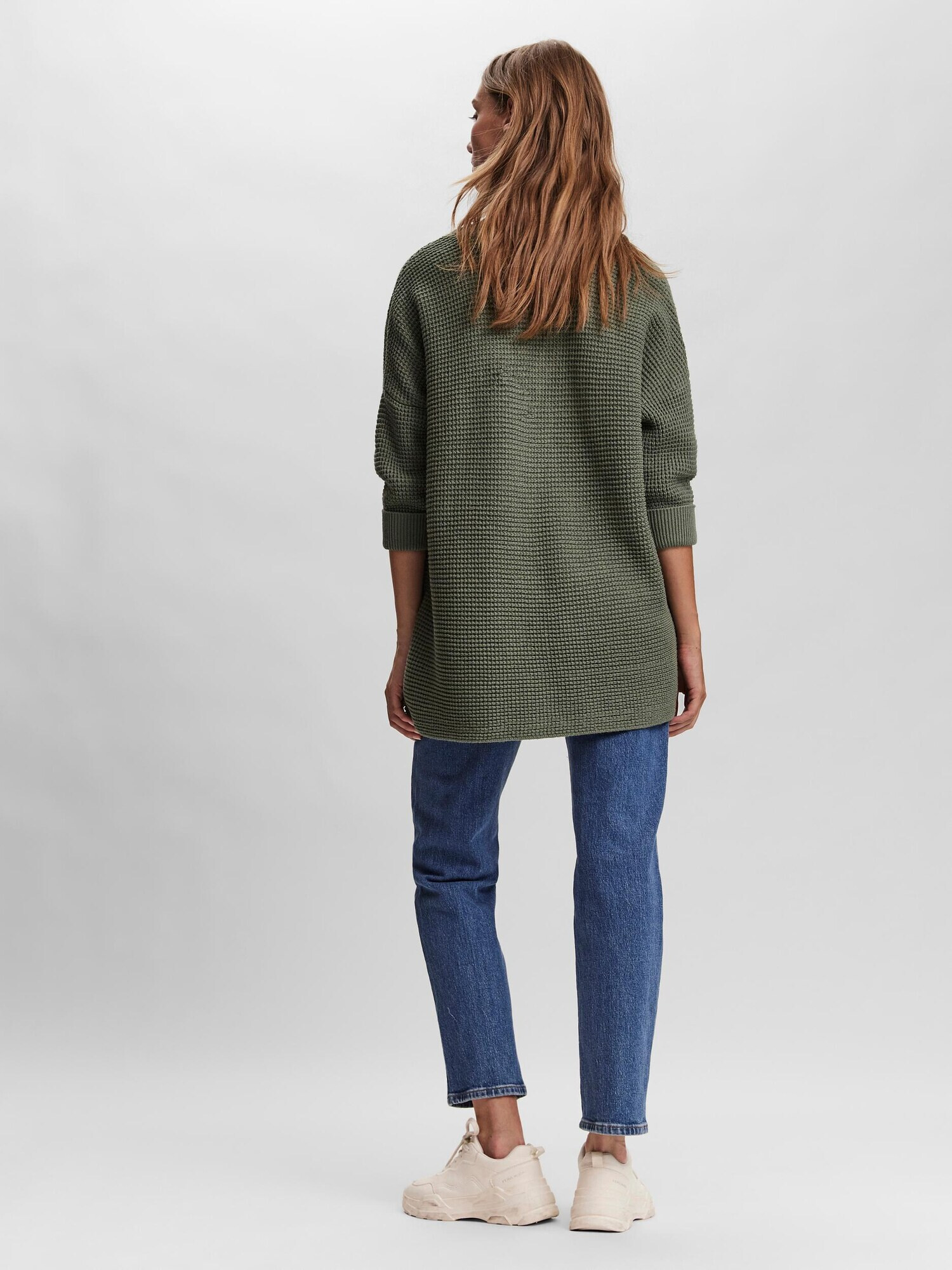 VERO MODA Pulover 'Leanna' verde - Pled.ro