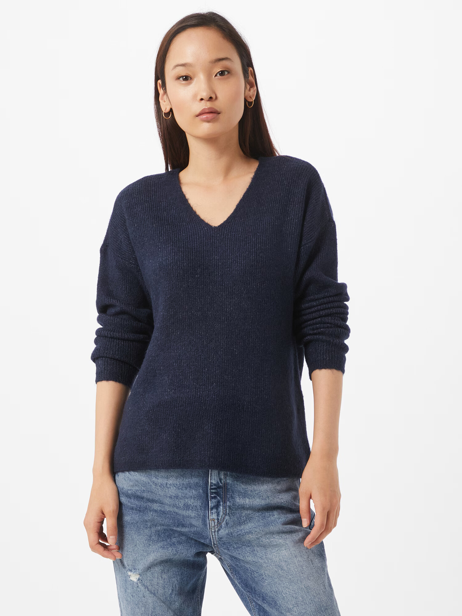 VERO MODA Pulover 'Lefile' bleumarin - Pled.ro