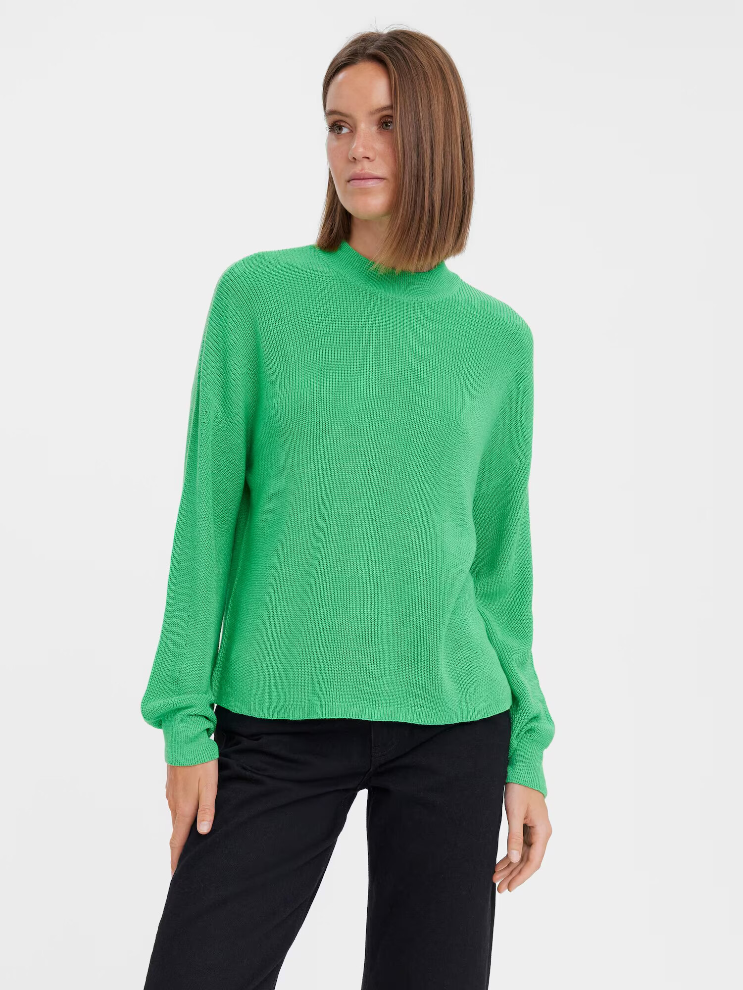 VERO MODA Pulover 'LEXSUN' verde - Pled.ro