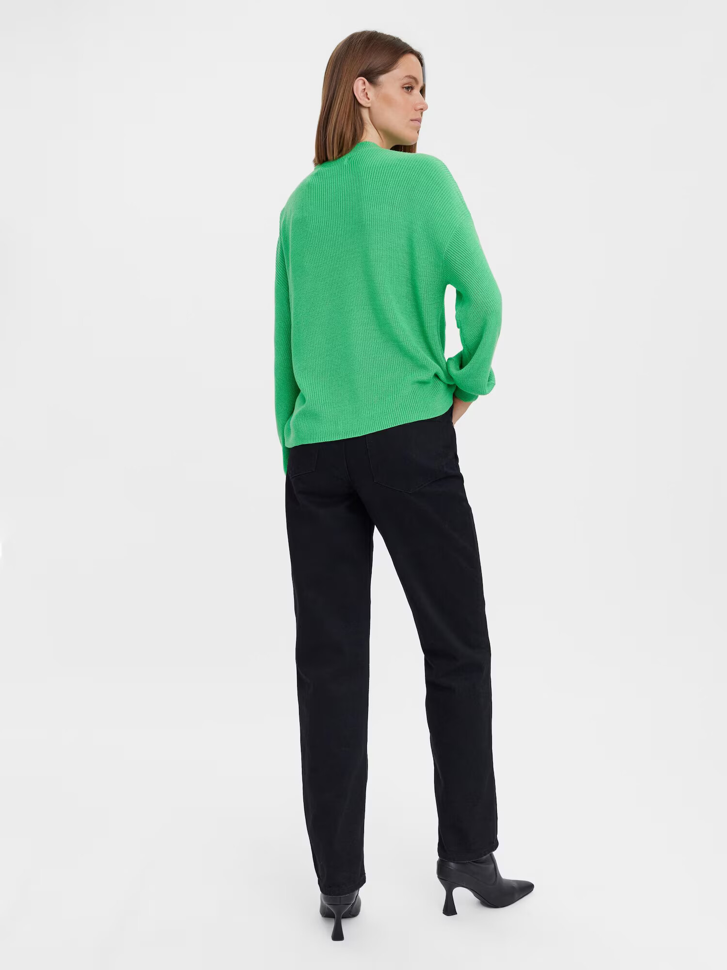 VERO MODA Pulover 'LEXSUN' verde - Pled.ro