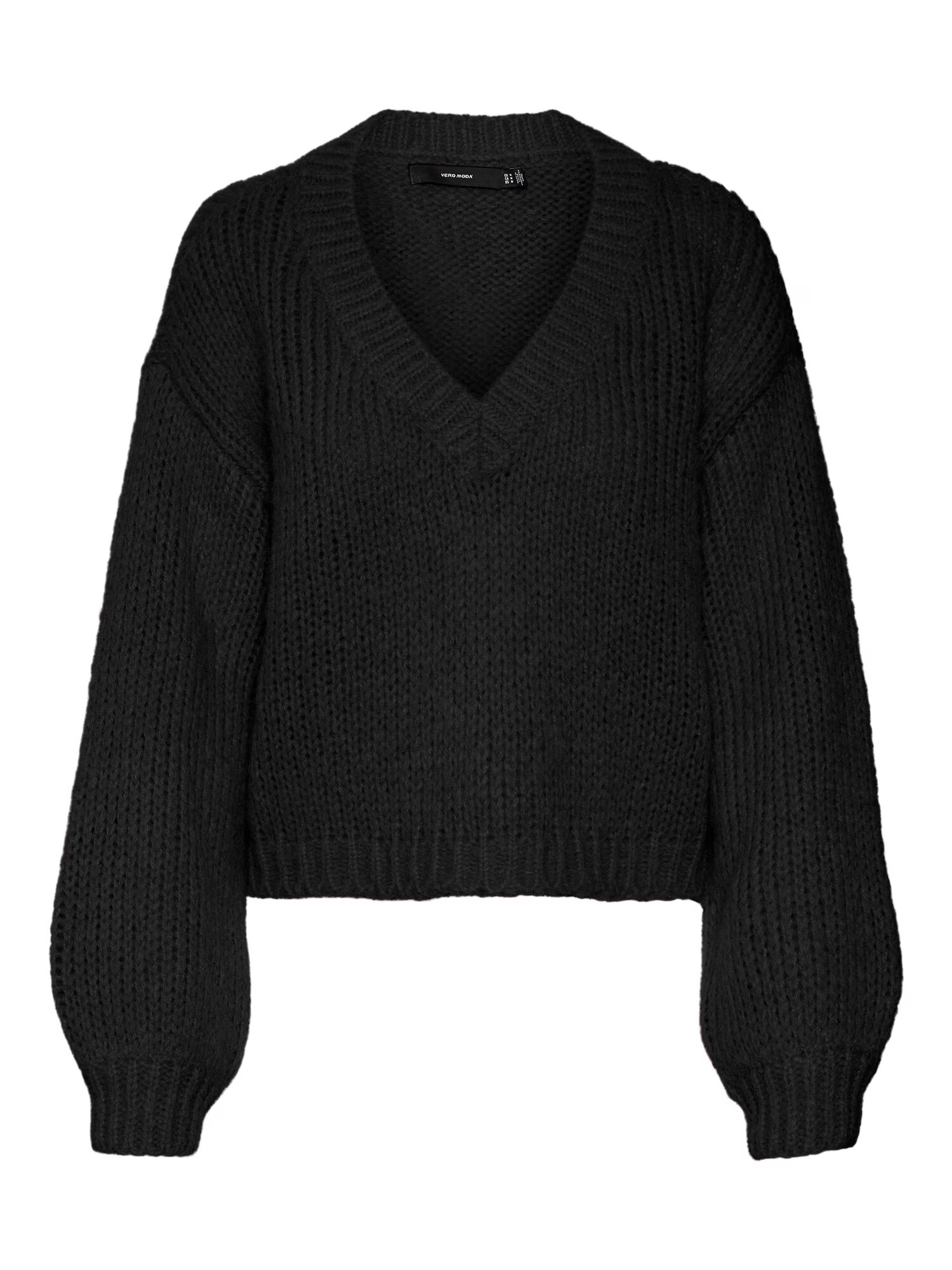 VERO MODA Pulover 'Maybe' negru - Pled.ro