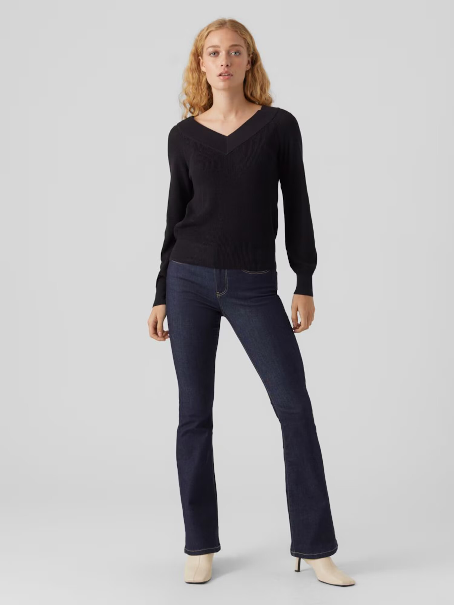 VERO MODA Pulover negru - Pled.ro