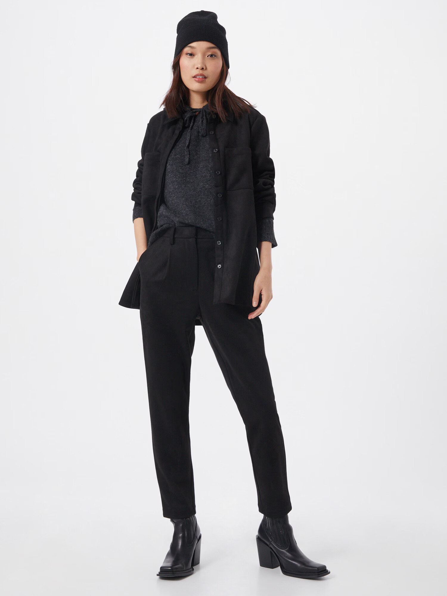 VERO MODA Pulover negru amestecat - Pled.ro