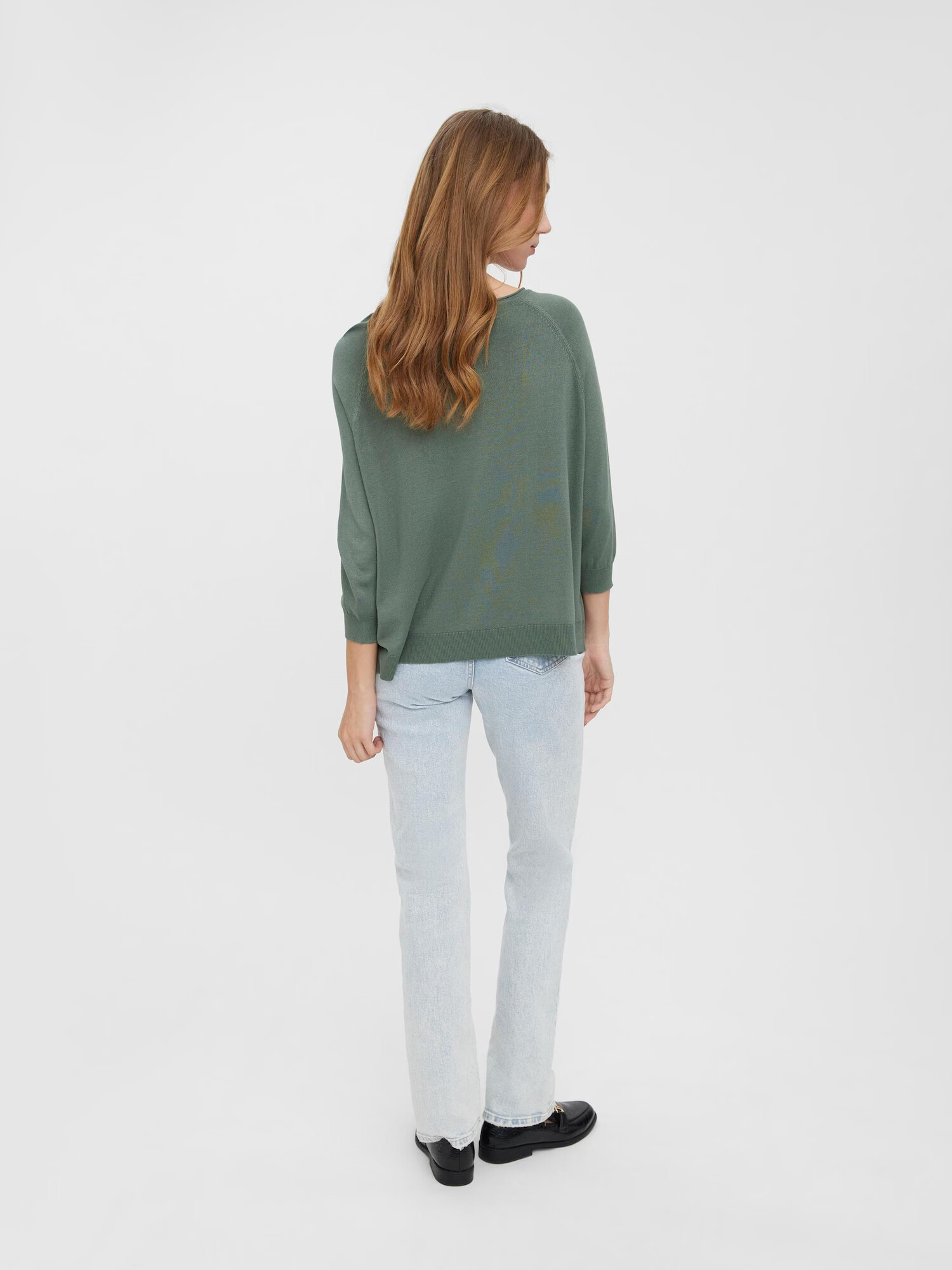 VERO MODA Pulover 'Nellie' verde mentă - Pled.ro