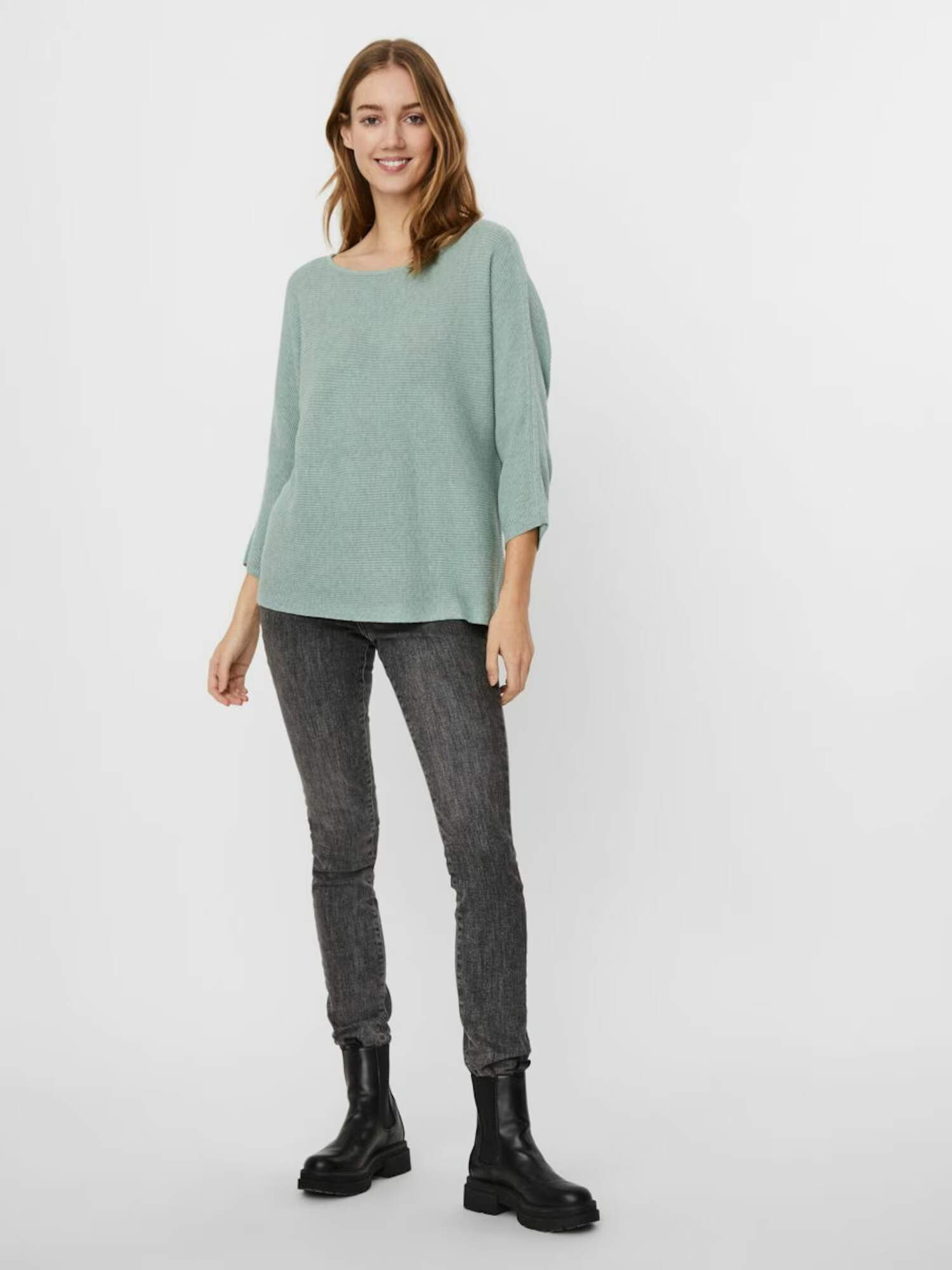 VERO MODA Pulover 'Nora' verde pastel - Pled.ro