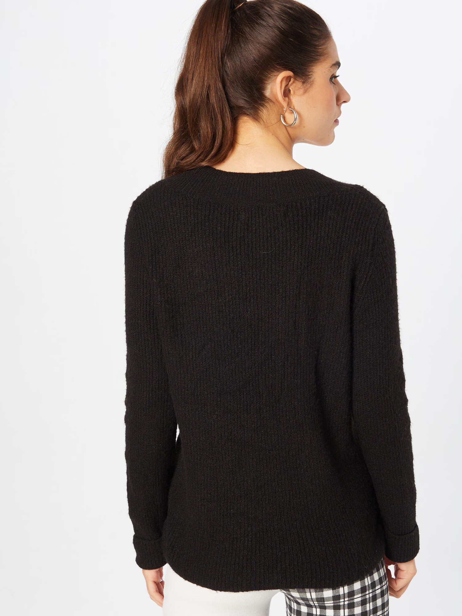 VERO MODA Pulover 'PLAZA' negru - Pled.ro