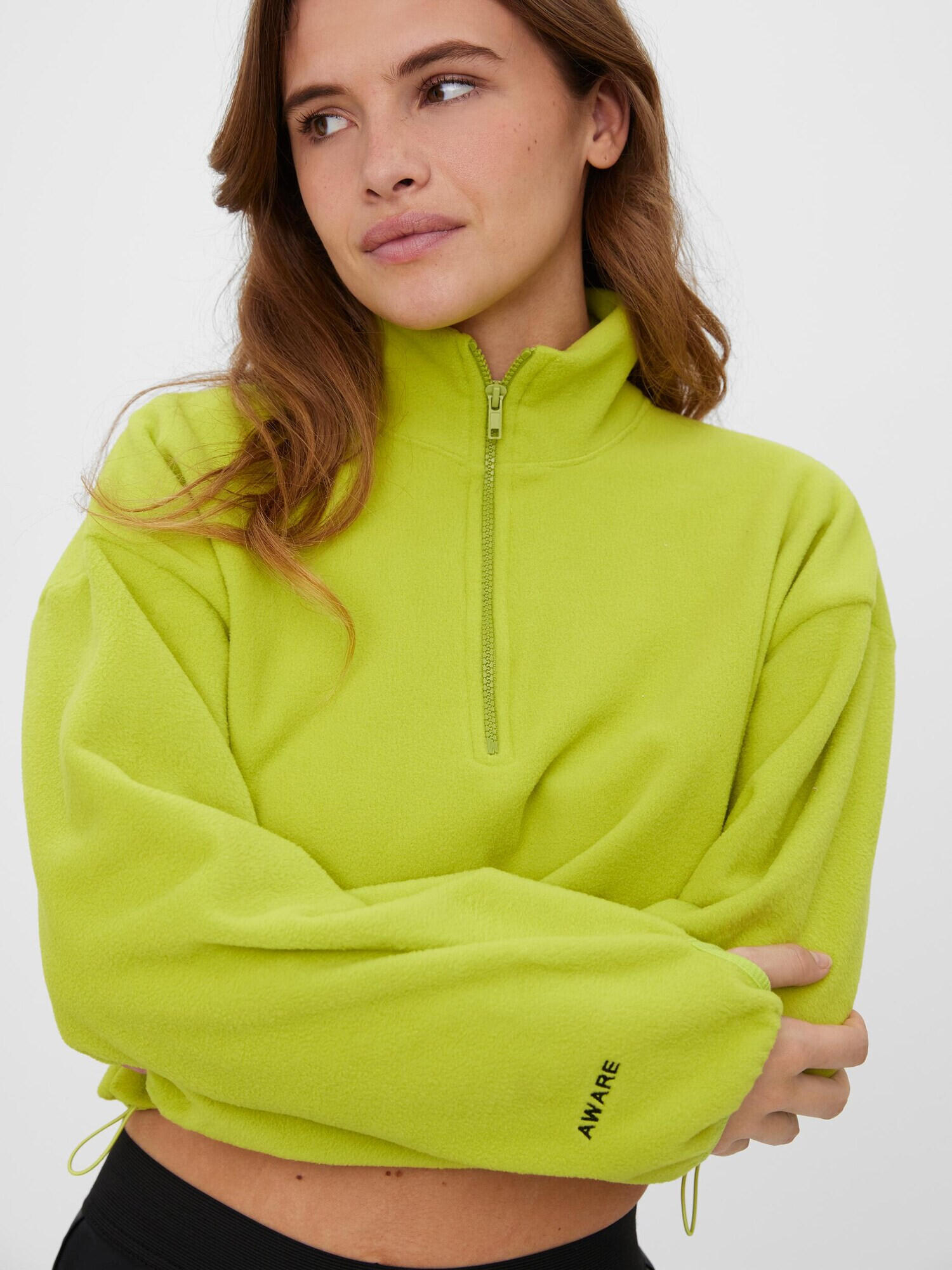 VERO MODA Pulover 'Vani' verde deschis - Pled.ro