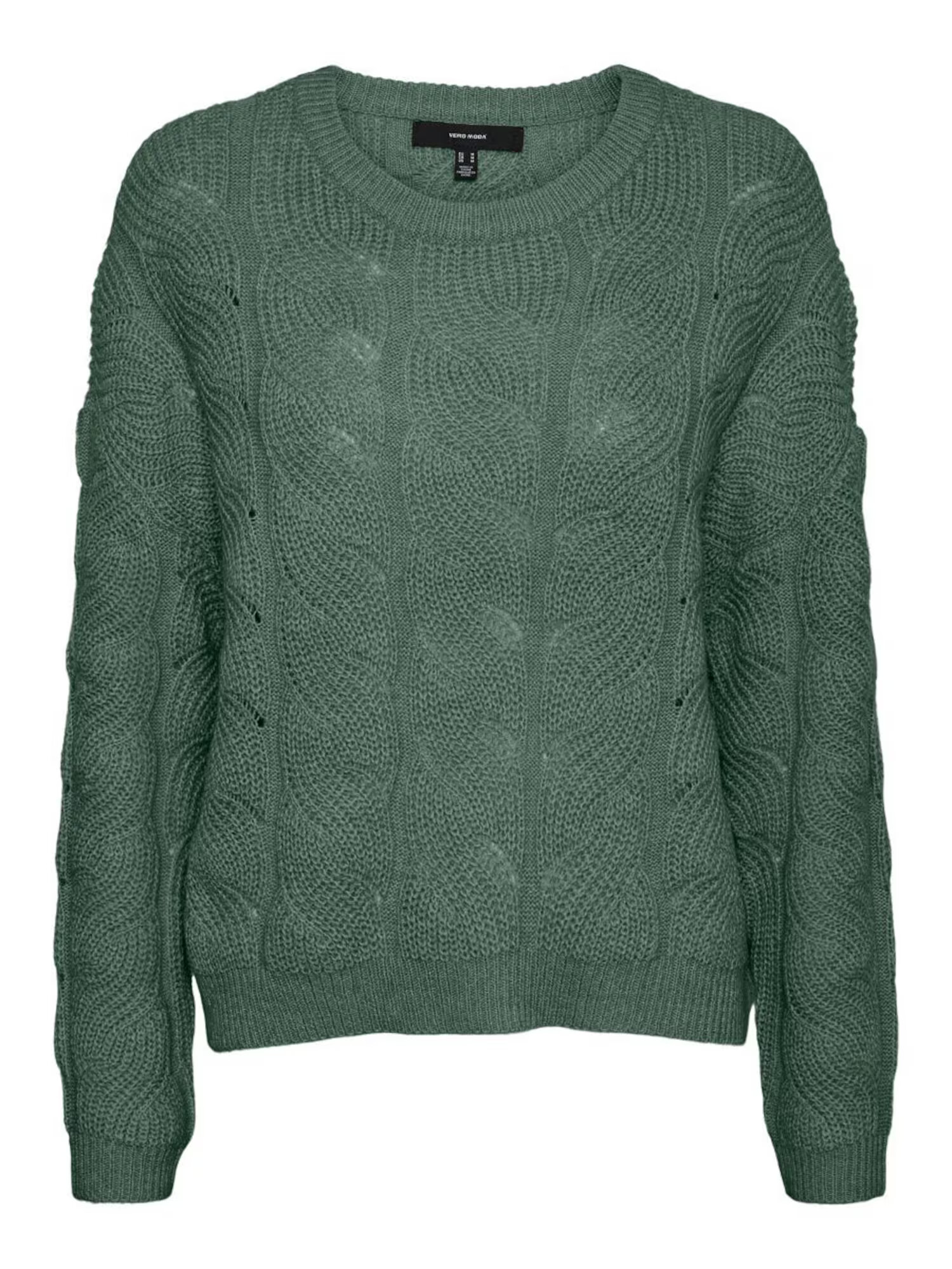 VERO MODA Pulover verde închis - Pled.ro